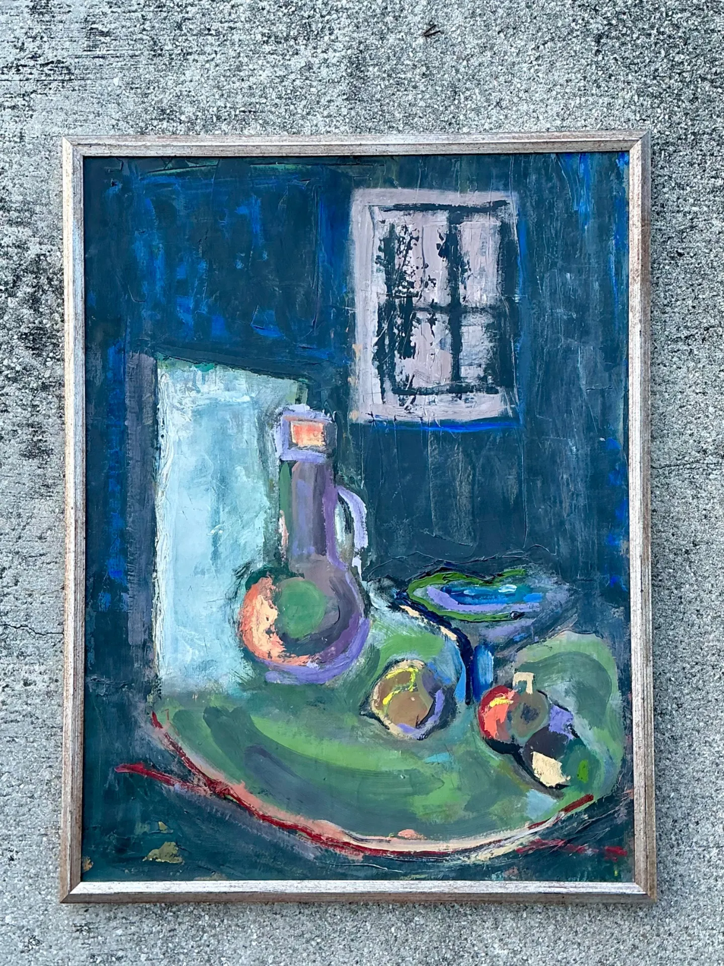 Vintage Framed Abstract Still Life — additional photo 4