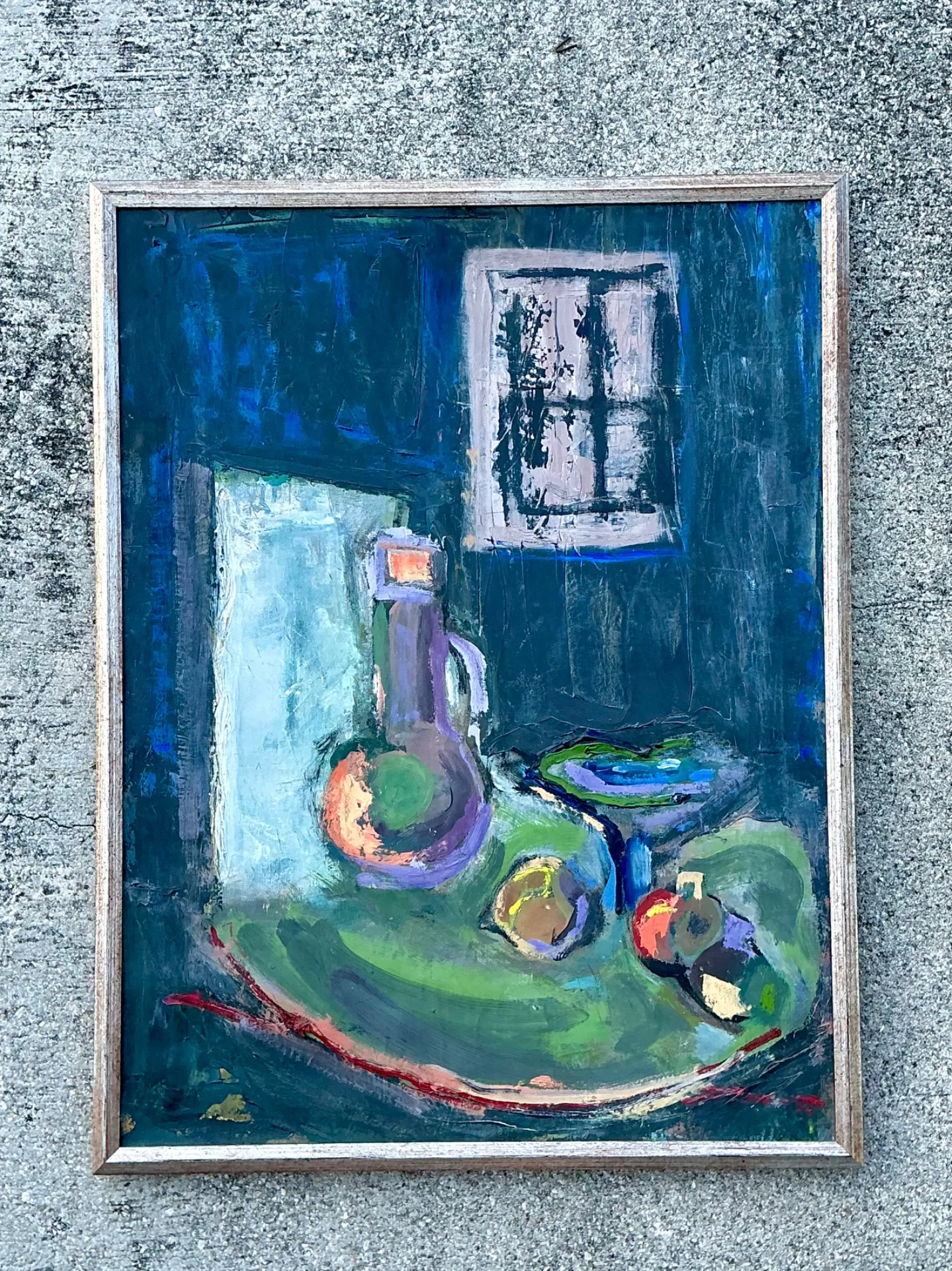 Vintage Framed Abstract Still Life — additional photo 2