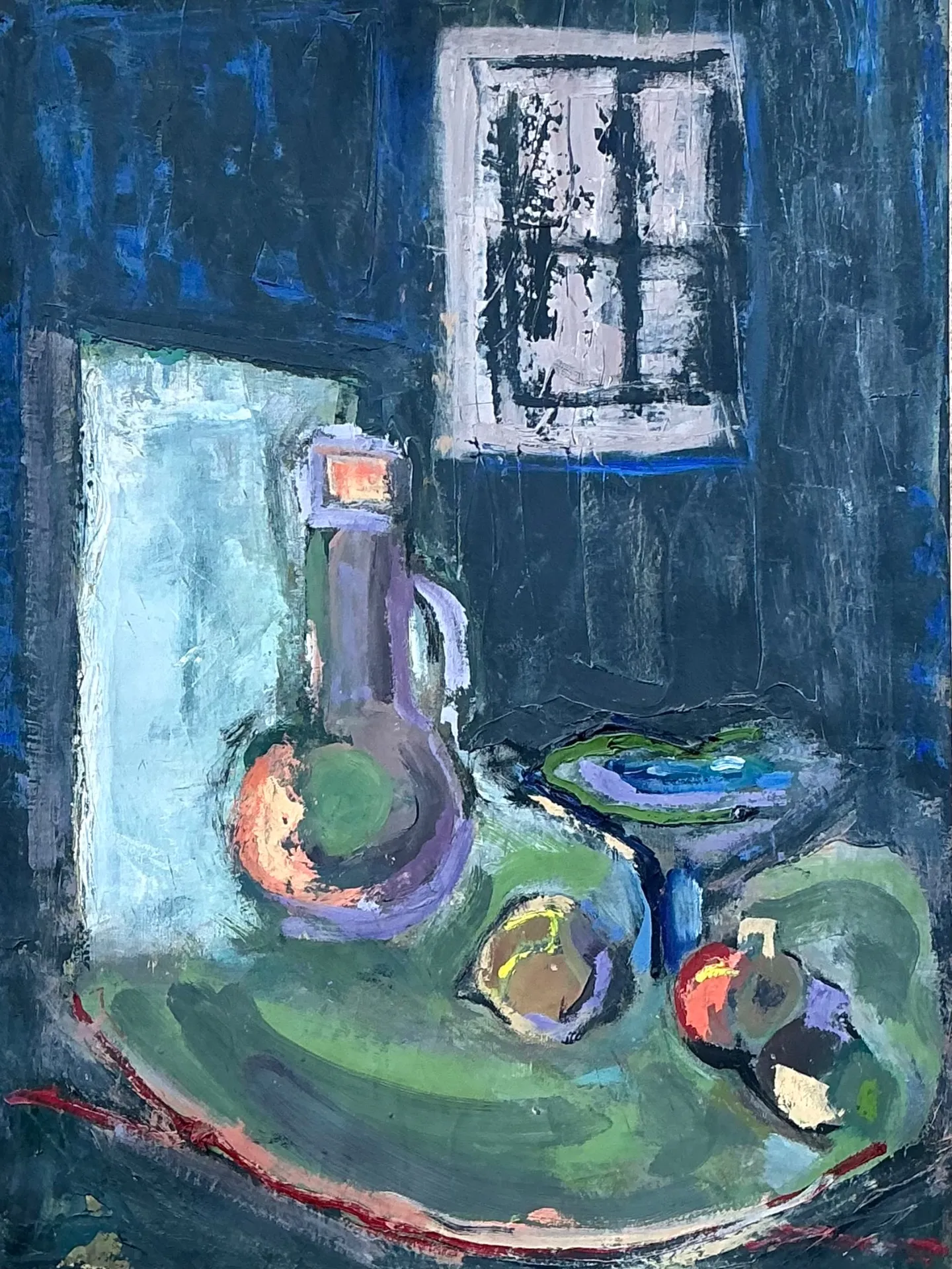 Vintage Framed Abstract Still Life — additional photo 3