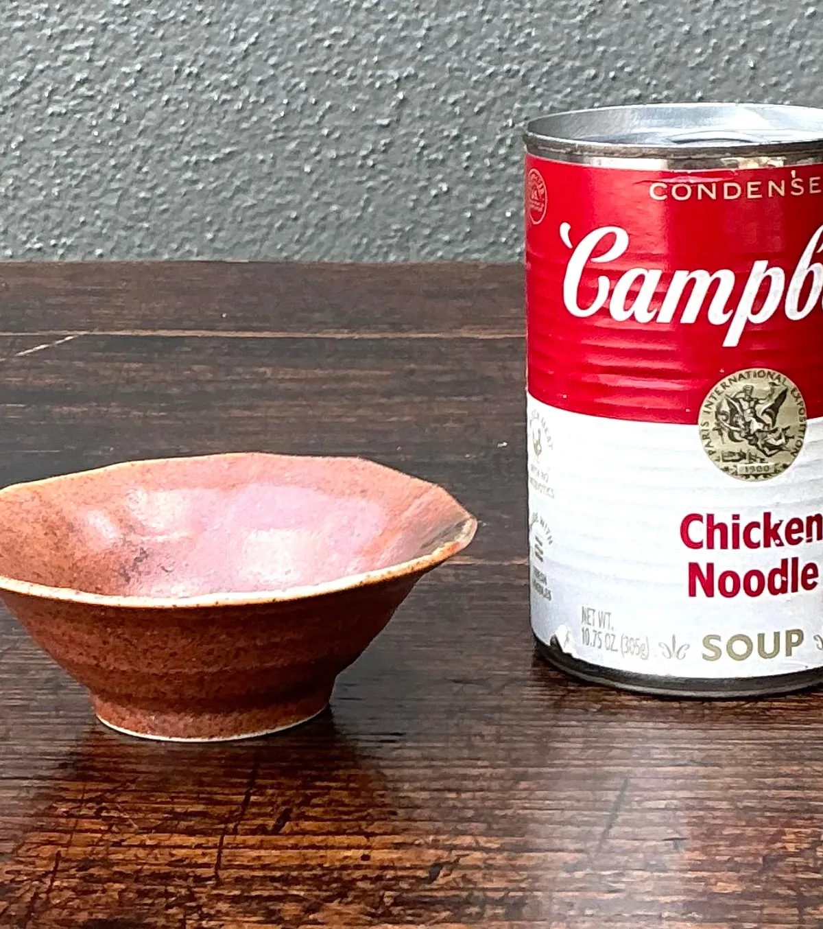 Vintage Textured Ceramic Bowl — additional photo 3