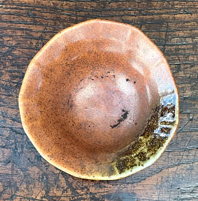 Vintage Textured Ceramic Bowl — additional photo 6