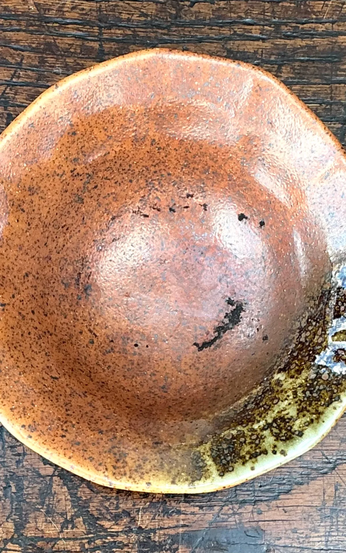 Vintage Textured Ceramic Bowl — additional photo 4
