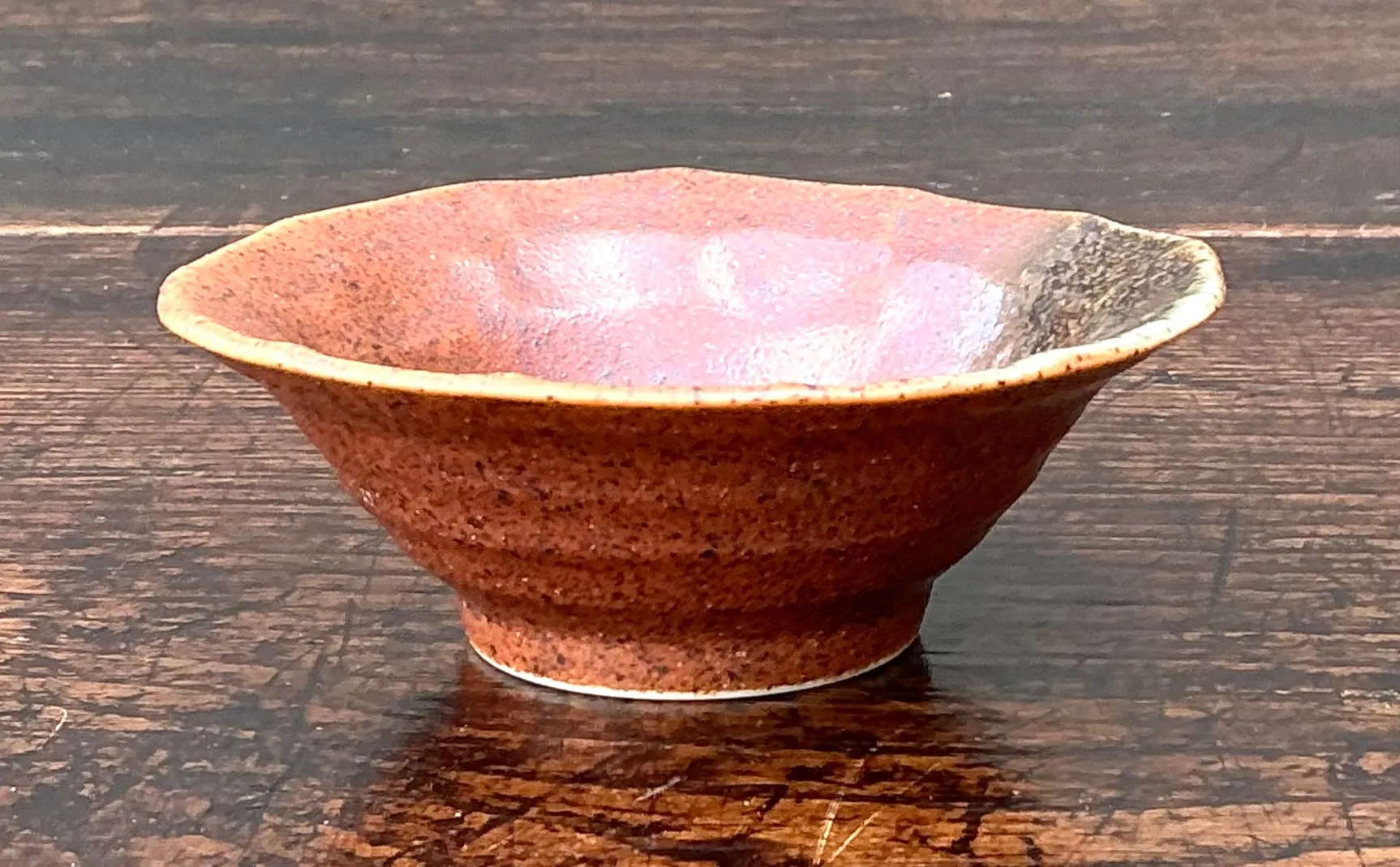 Vintage Textured Ceramic Bowl — additional photo 5