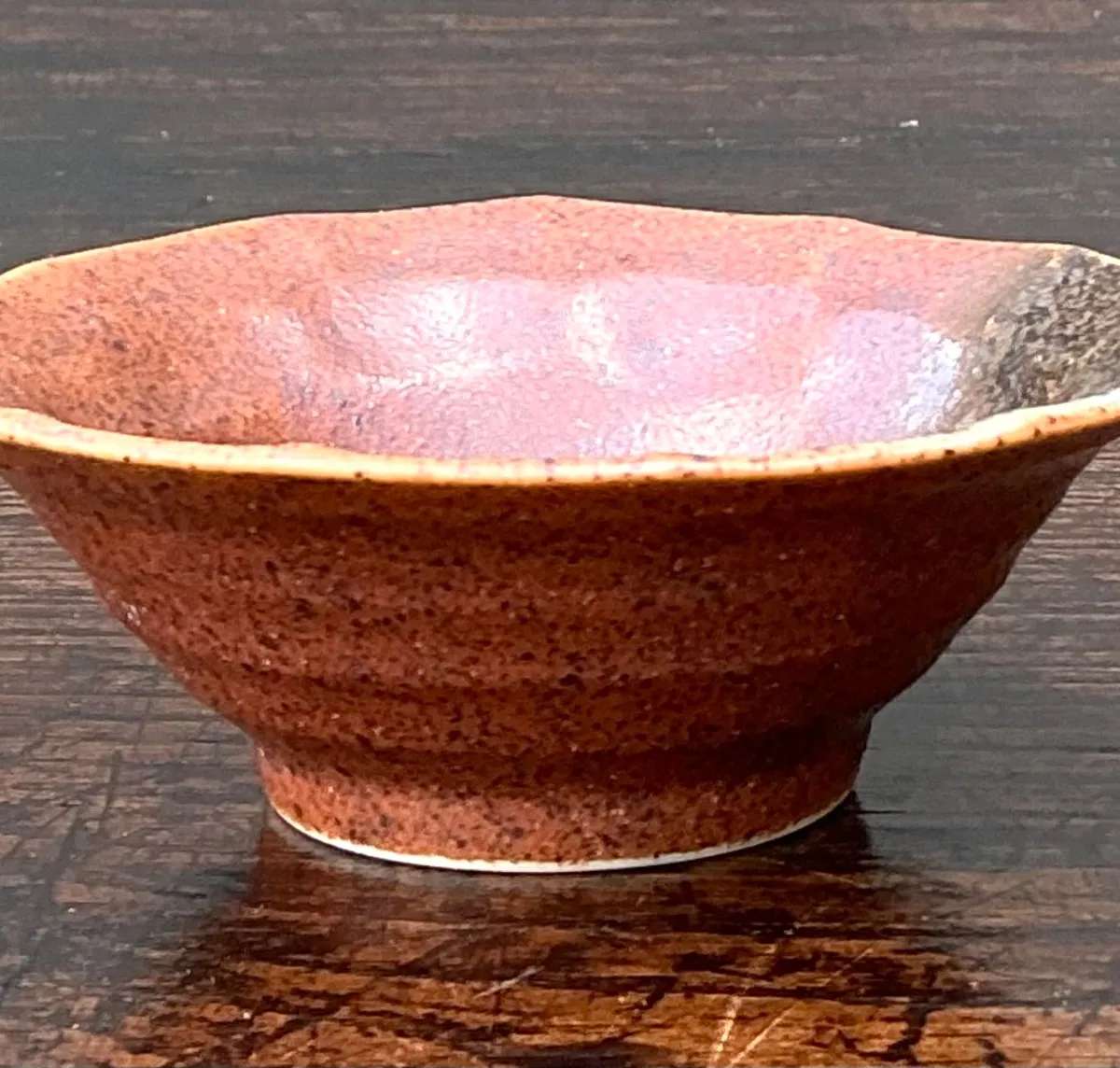 Vintage Textured Ceramic Bowl — additional photo 7