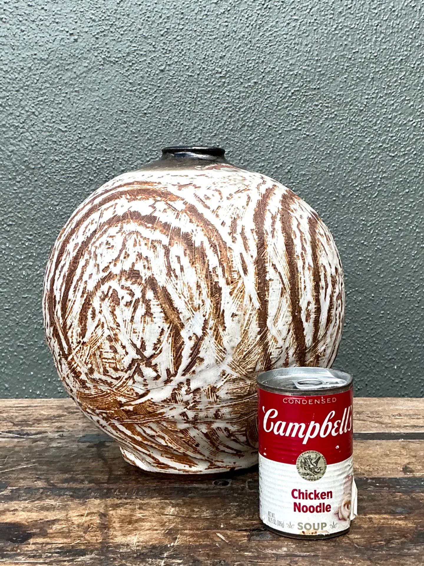 Vintage Abstract Ceramic Vessel — additional photo 7