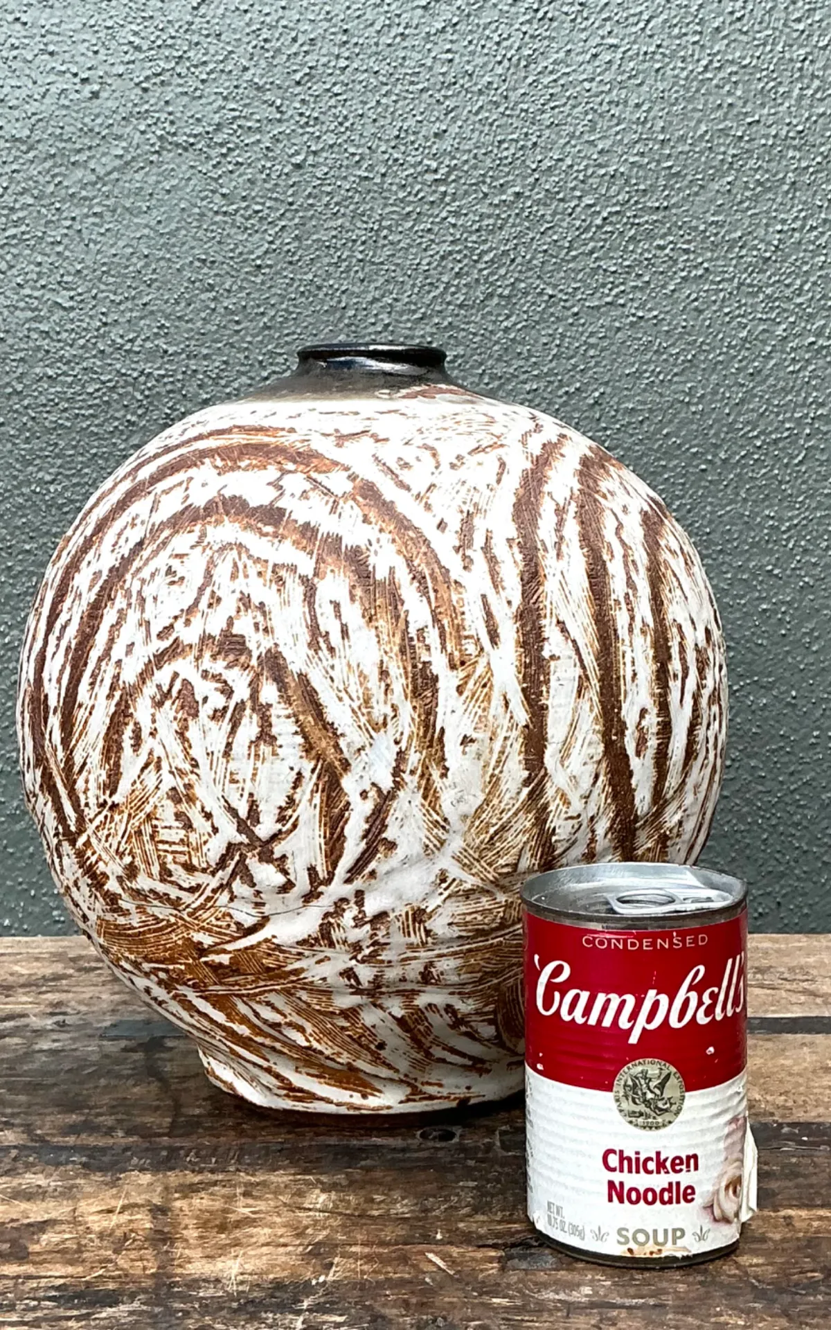 Vintage Abstract Ceramic Vessel — additional photo 7