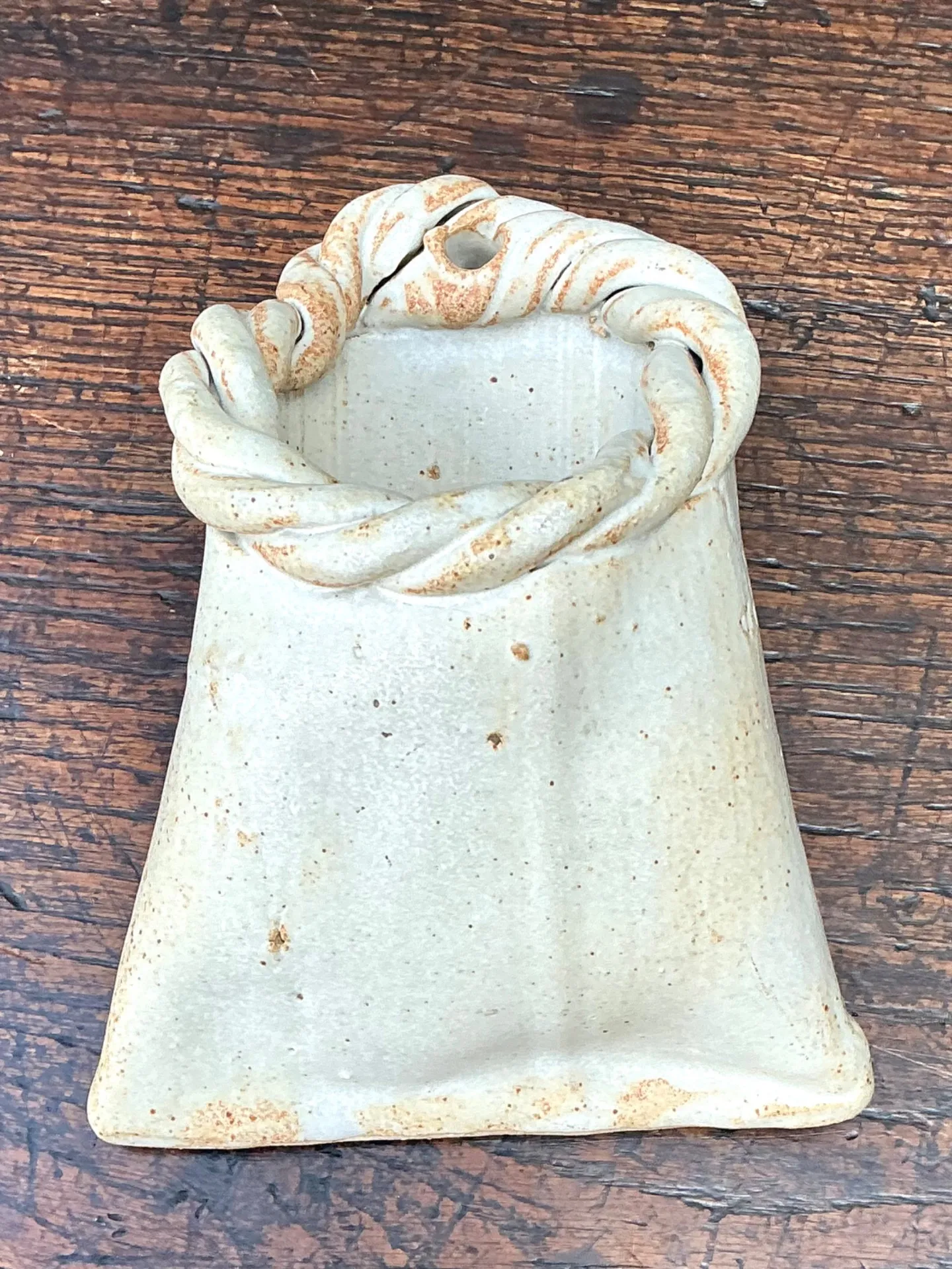 Tracy Signed Ceramic Wall Pocket — additional photo 3