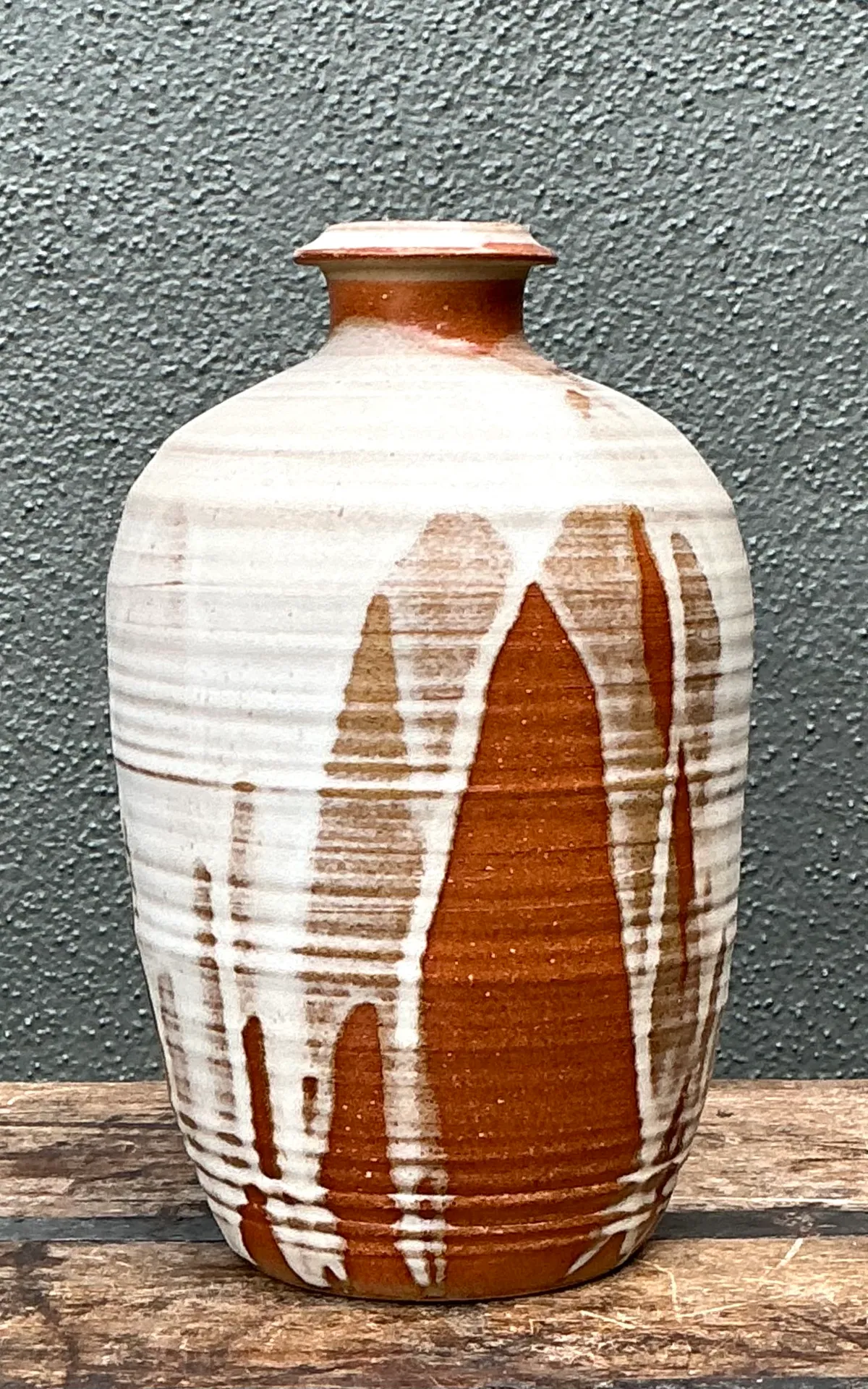 Vintage Abstract Ceramic Vessel — additional photo 7