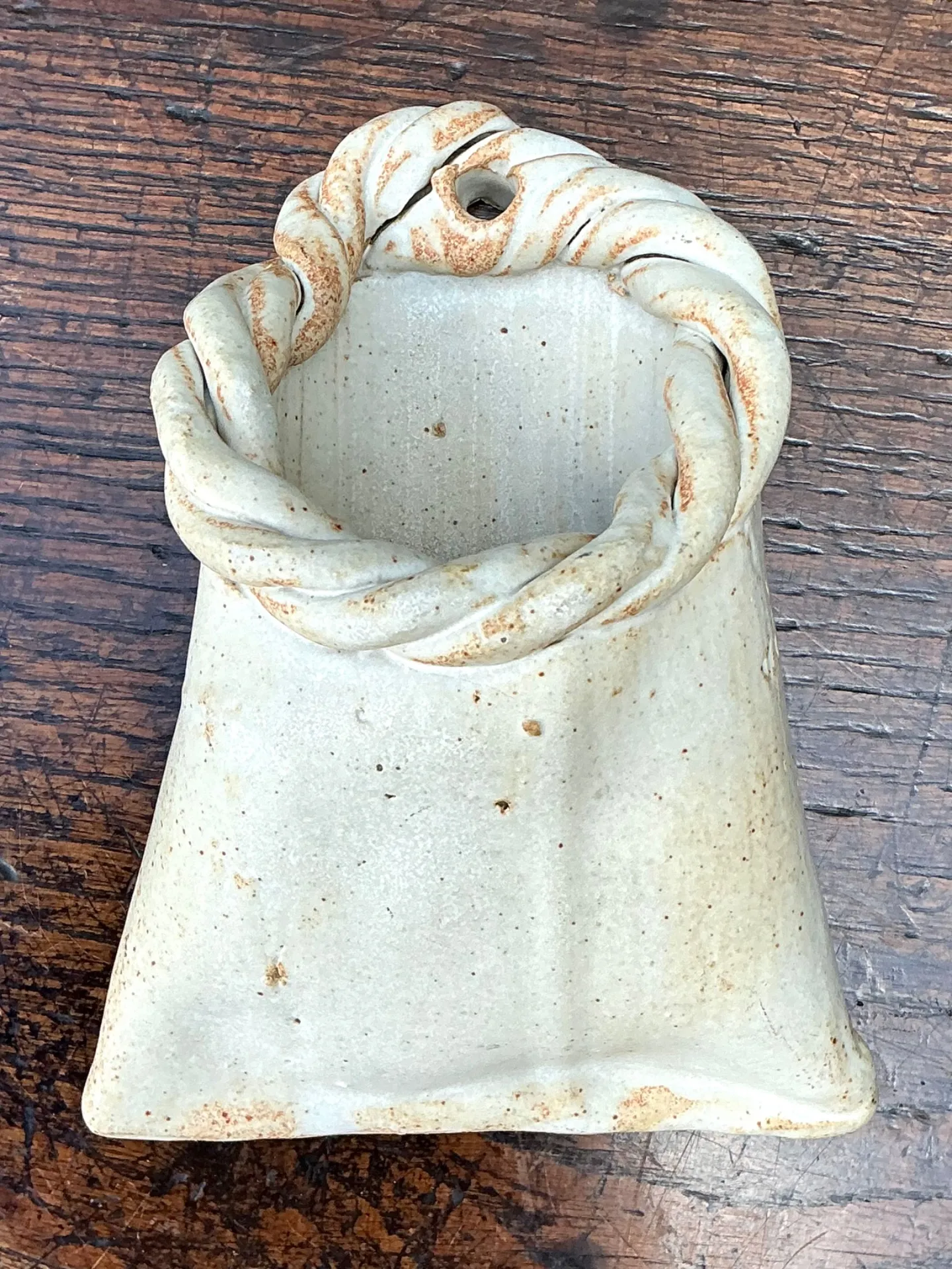 Tracy Signed Ceramic Wall Pocket — additional photo 6