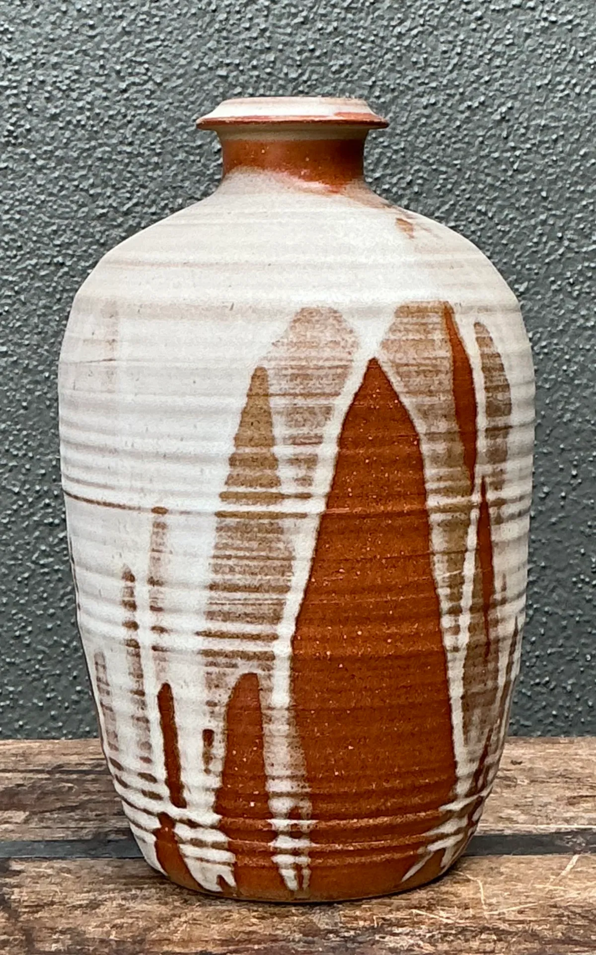 Vintage Abstract Ceramic Vessel — additional photo 8