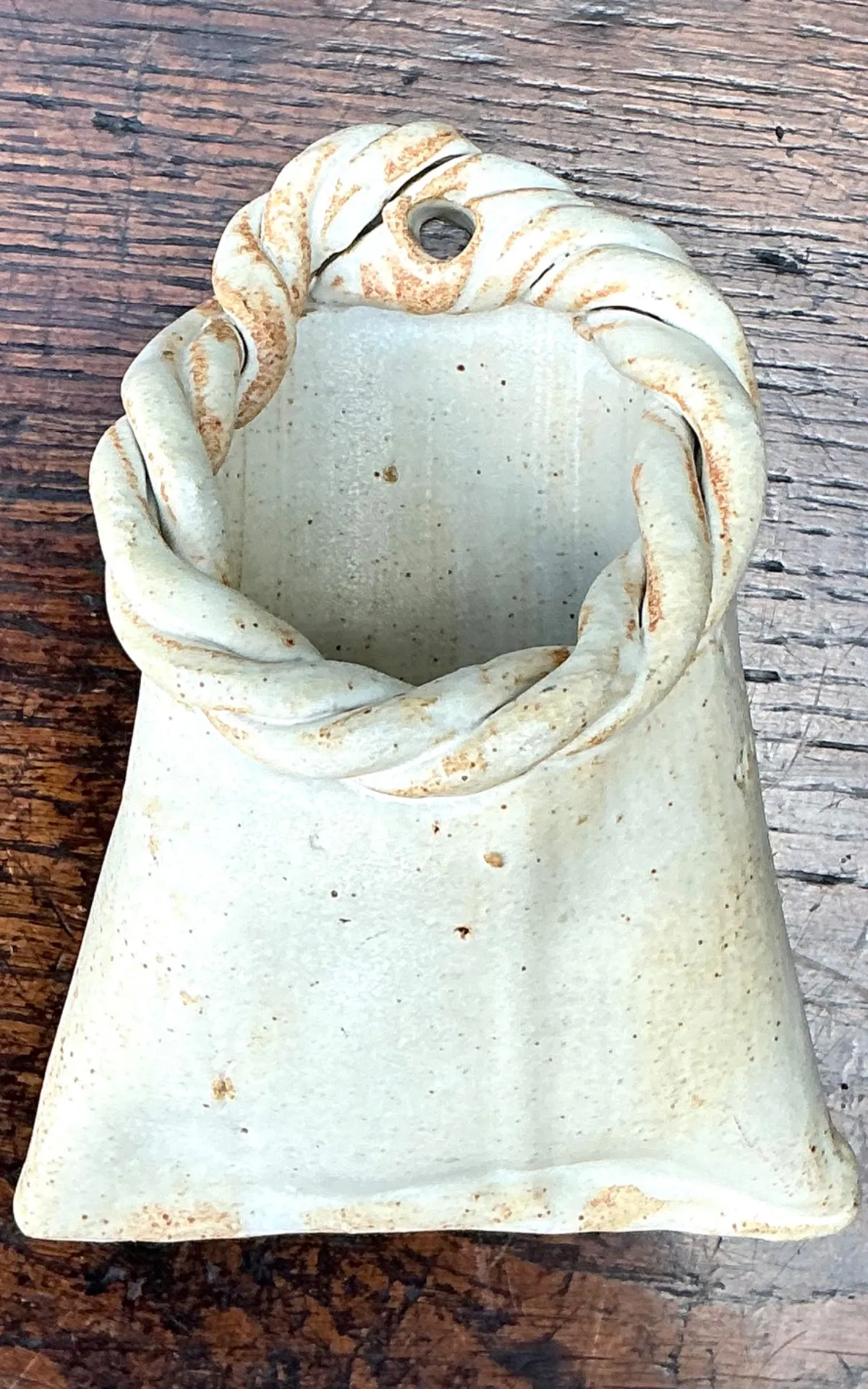 Tracy Signed Ceramic Wall Pocket — additional photo 4