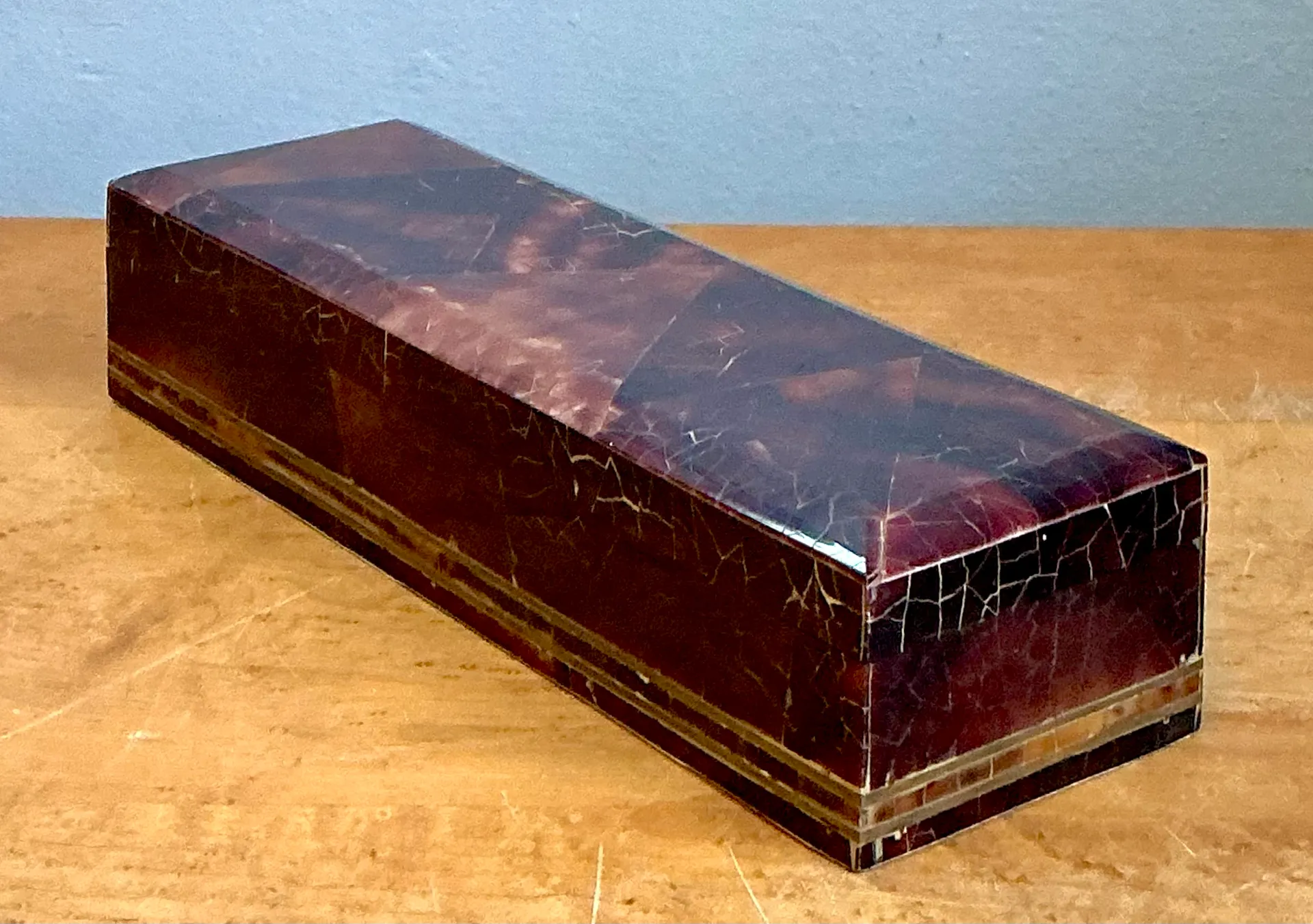 Vintage Coconut Shell Decorative Box — additional photo 1