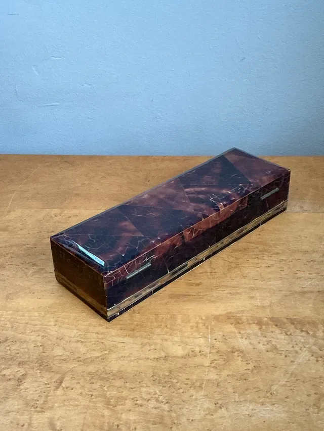 Vintage Coconut Shell Decorative Box — additional photo 4