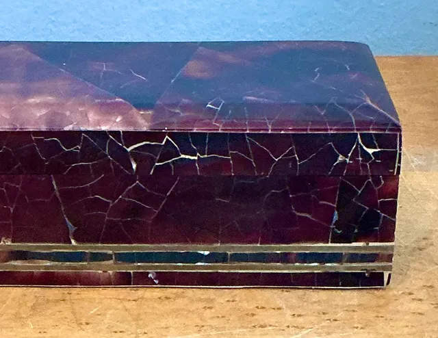 Vintage Coconut Shell Decorative Box — additional photo 3