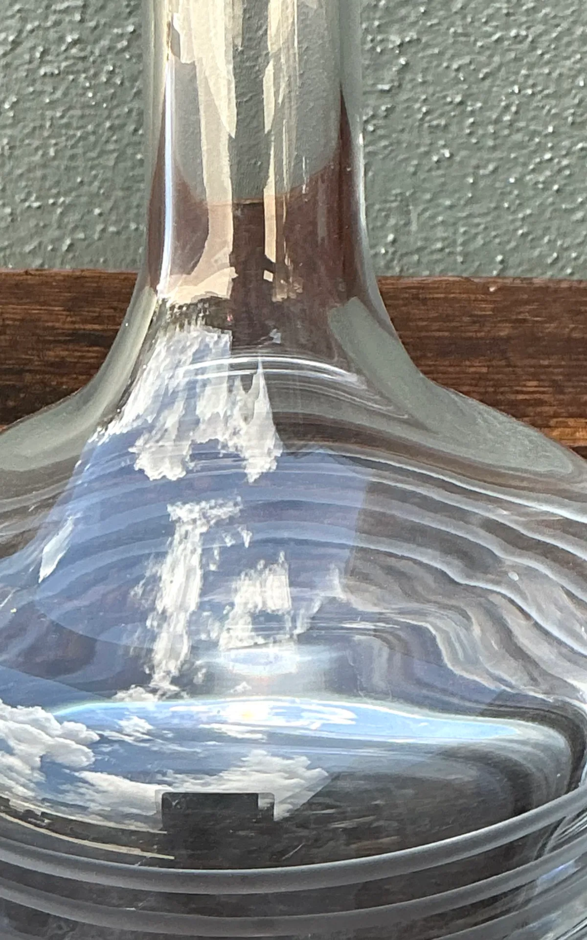 Vintage Glass Decanter with Stopper — additional photo 6