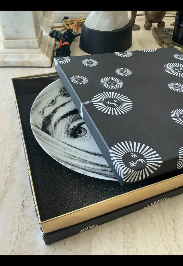 Vintage Fornasetti Teme E Variazioni Face Plate — additional photo 1