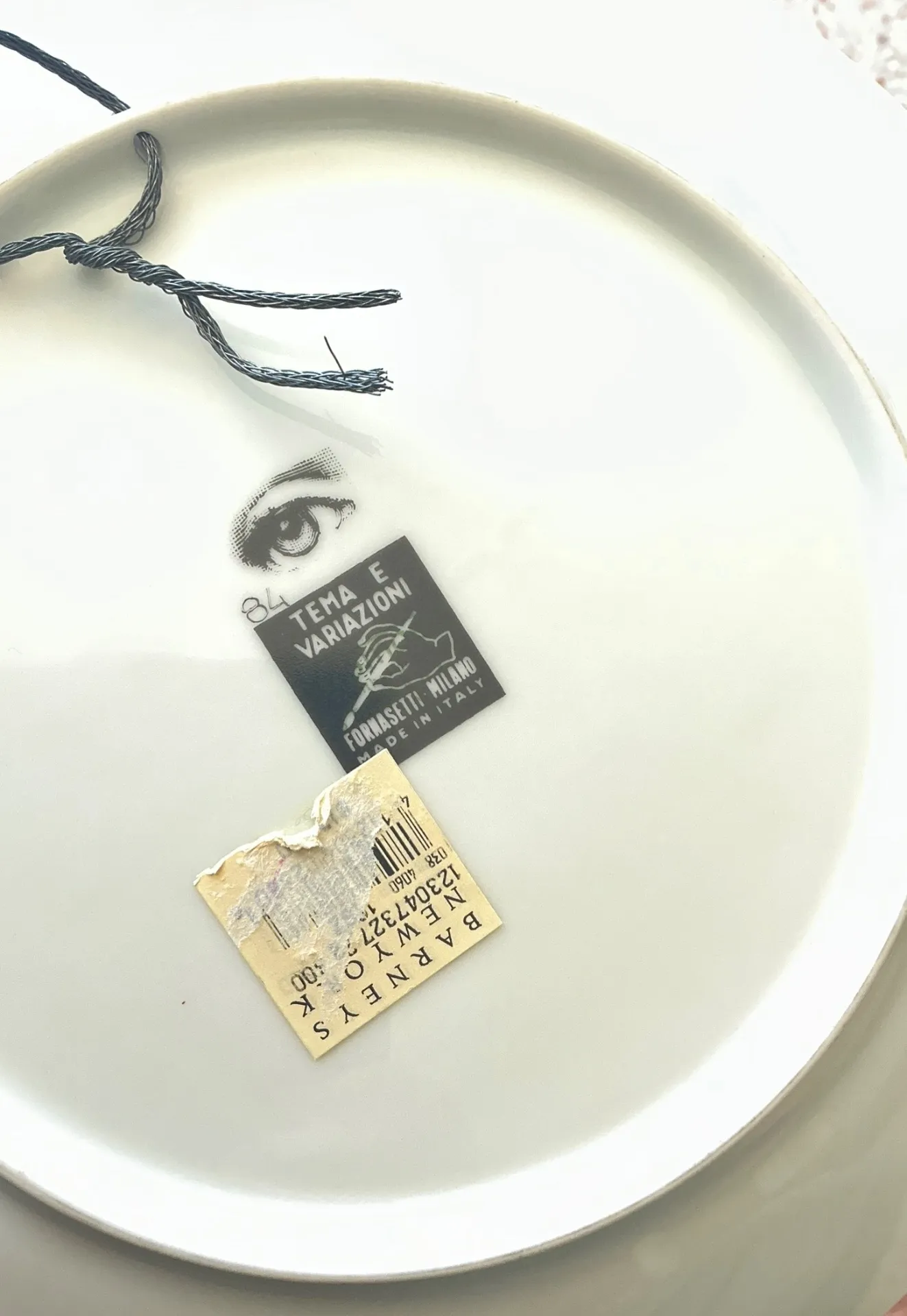 Vintage Fornasetti Teme E Variazioni Face Plate — additional photo 2