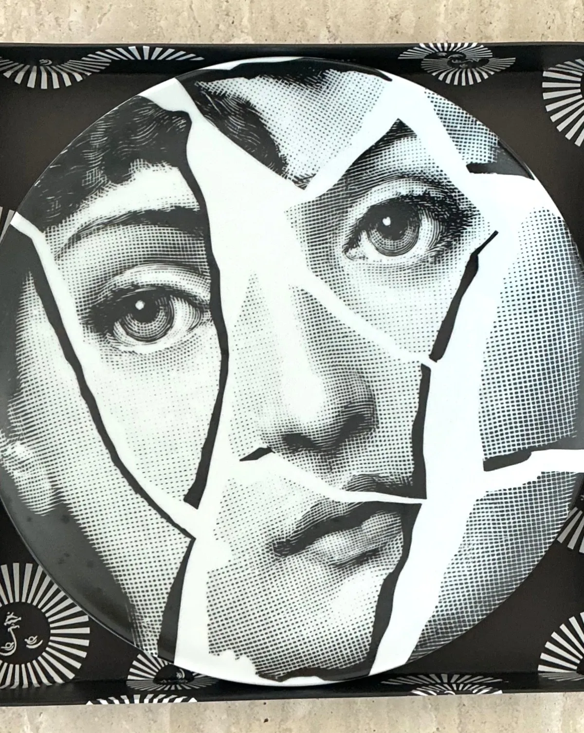 Vintage Fornasetti Tema e Variazioni Plate — additional photo 6