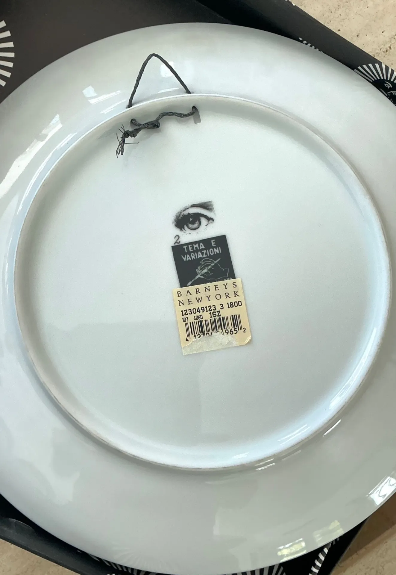 Vintage Fornasetti Tema e Variazioni Plate — additional photo 2