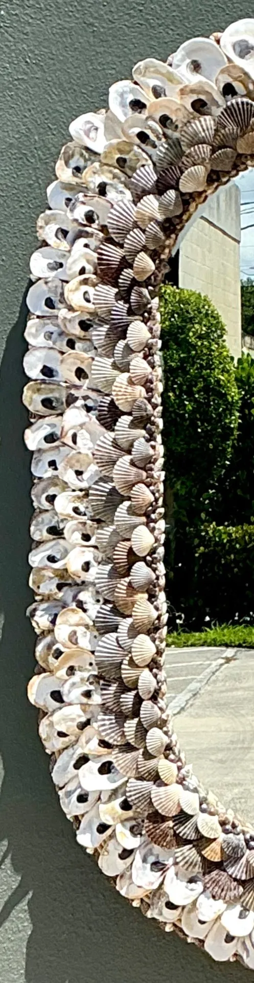 Vintage Shell Encrusted Wall Mirror — additional photo 2