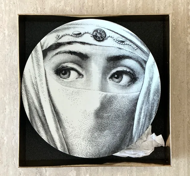 Vintage Fornasetti Teme E Variazioni Face Plate — additional photo 7