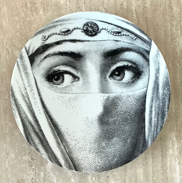 Vintage Fornasetti Teme E Variazioni Face Plate — additional photo 4