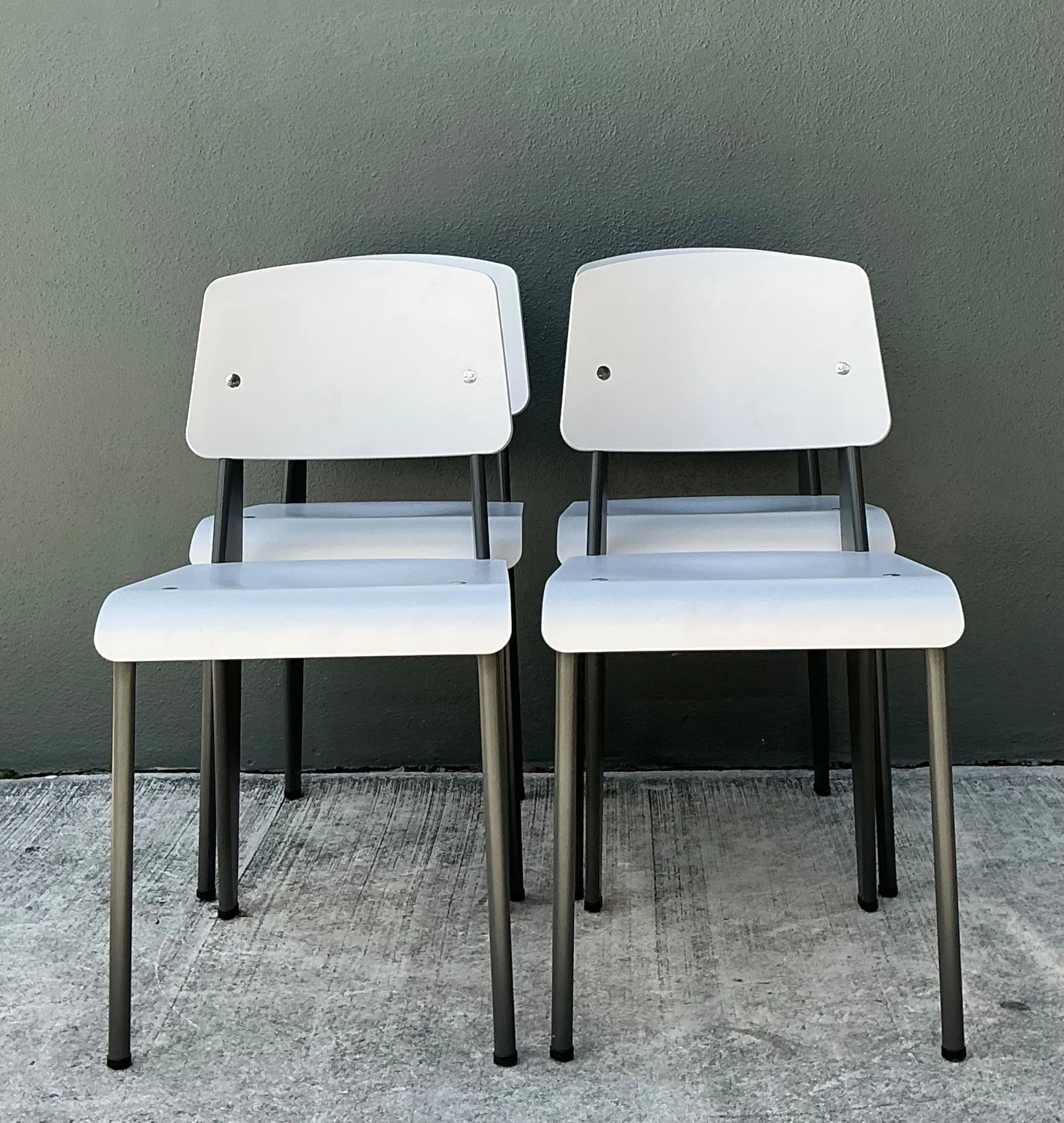 Jean Prouve for Vitra Standard Chairs - Set Of 4 — additional photo 4