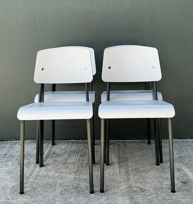 Jean Prouve for Vitra Standard Chairs - Set Of 4 — additional photo 4