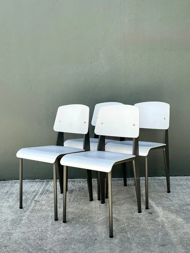 Jean Prouve for Vitra Standard Chairs - Set Of 4 — additional photo 2