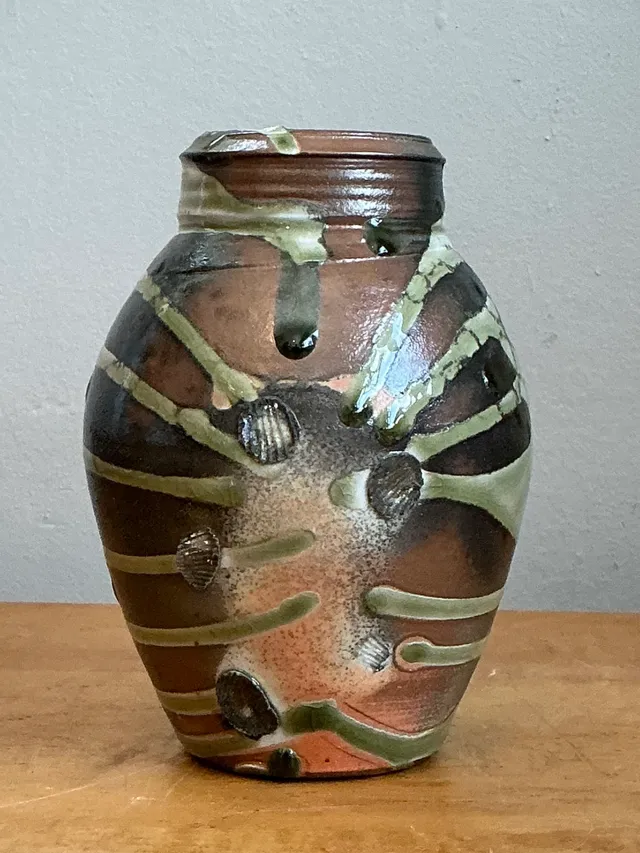 Vintage Abstract Ceramic Vase — additional photo 5