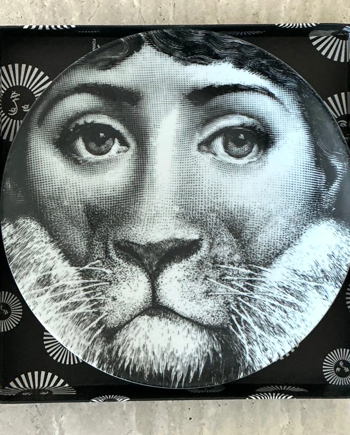 Vintage Fornasetti Tema e Variazioni Plate — additional photo 7