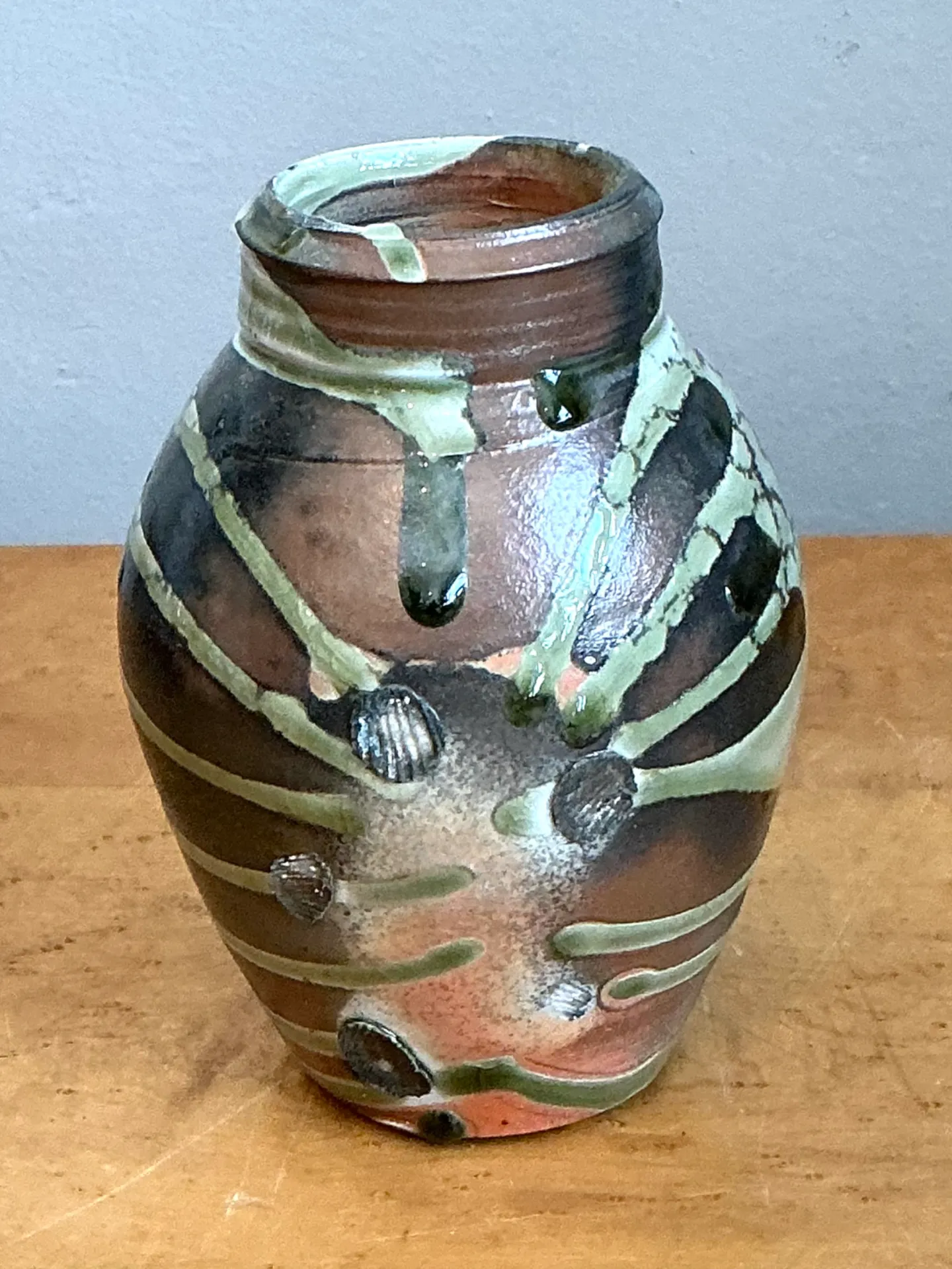 Vintage Abstract Ceramic Vase — additional photo 1