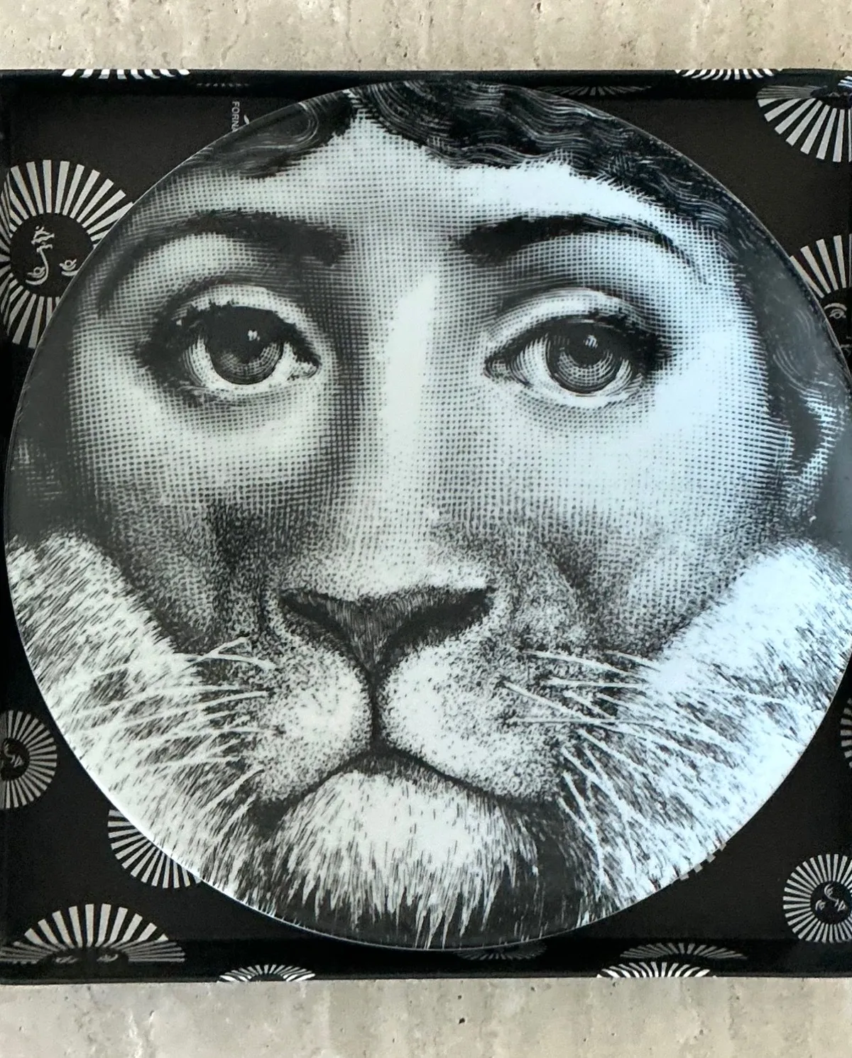 Vintage Fornasetti Tema e Variazioni Plate — additional photo 4