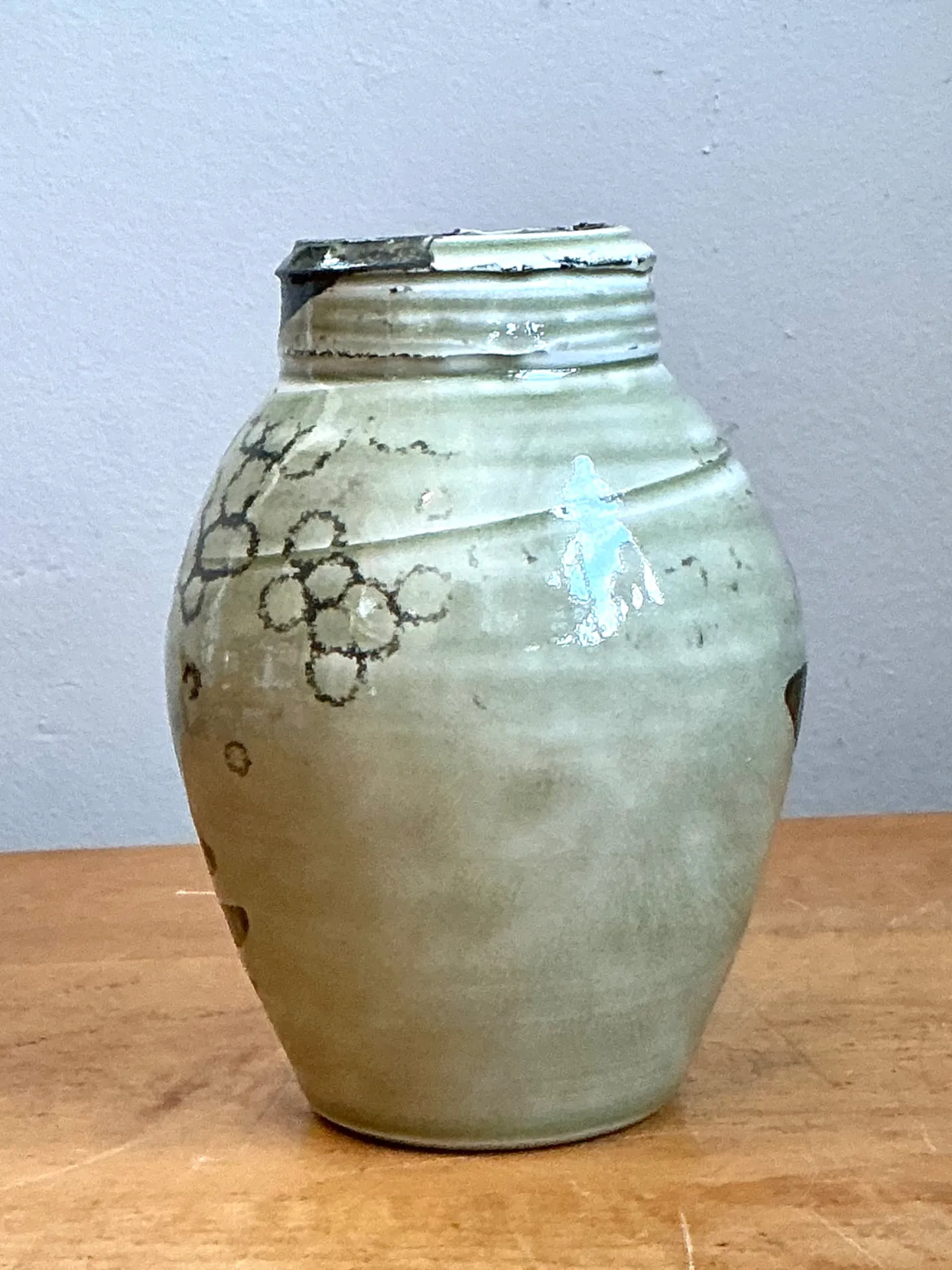 Vintage Abstract Ceramic Vase — additional photo 6