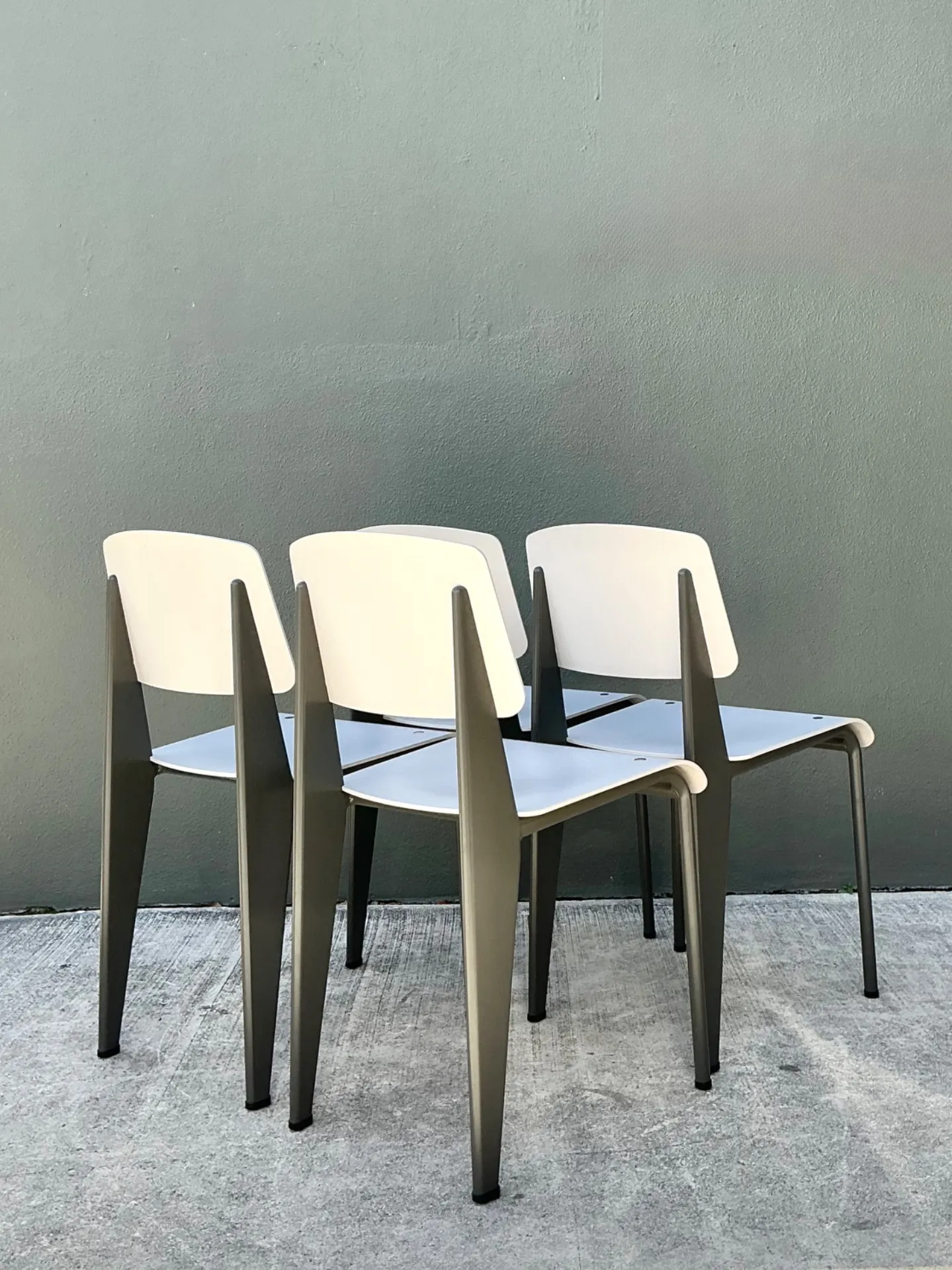 Jean Prouve for Vitra Standard Chairs - Set Of 4 — additional photo 3