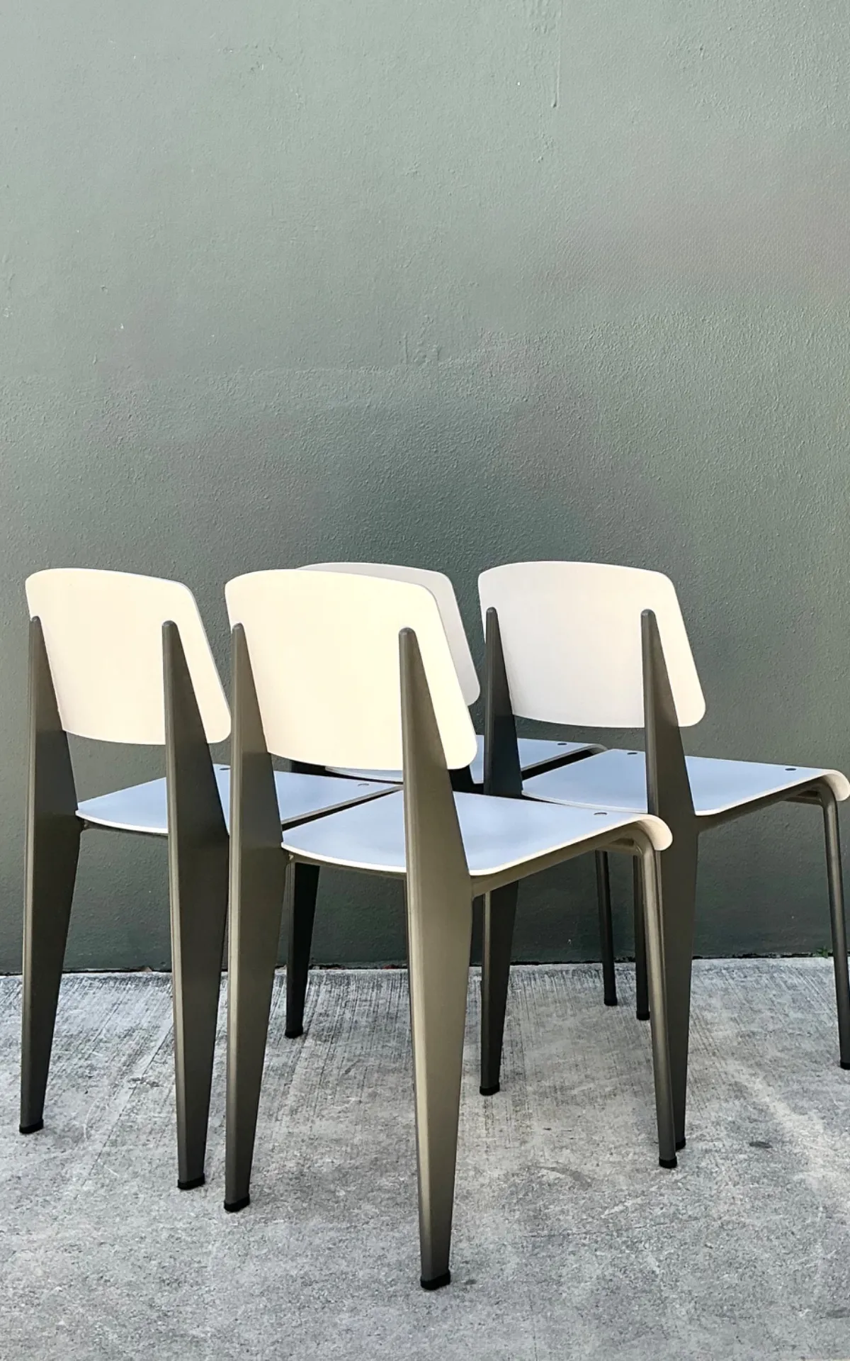 Jean Prouve for Vitra Standard Chairs - Set Of 4 — additional photo 3