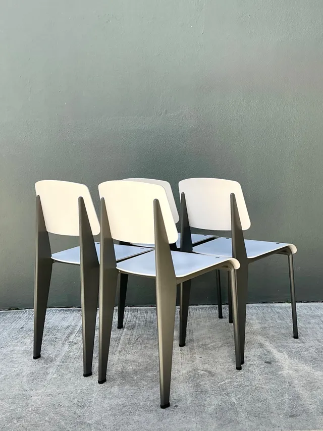 Jean Prouve for Vitra Standard Chairs - Set Of 4 — additional photo 3