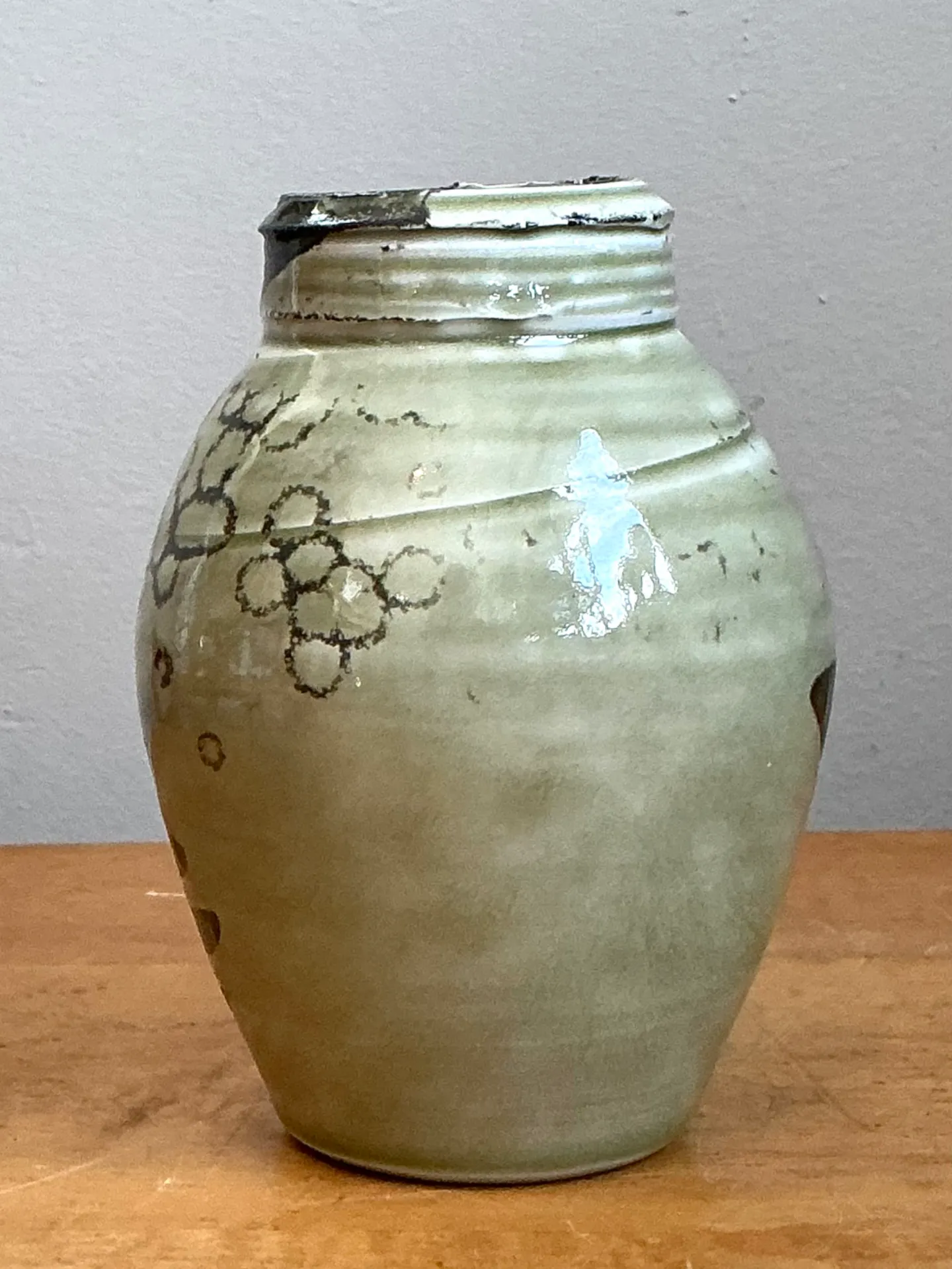 Vintage Abstract Ceramic Vase — additional photo 7