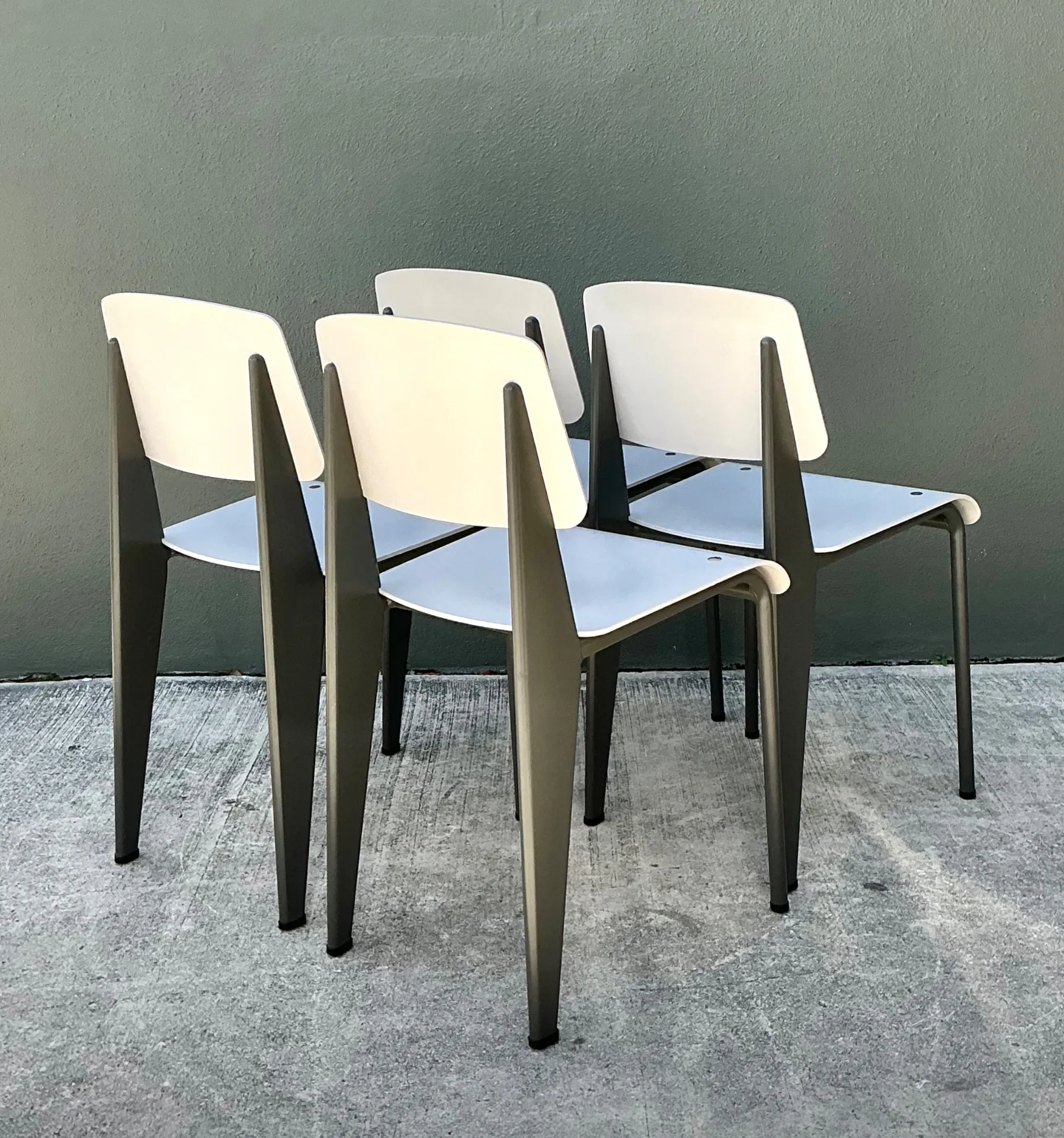 Jean Prouve for Vitra Standard Chairs - Set Of 4 — additional photo 7