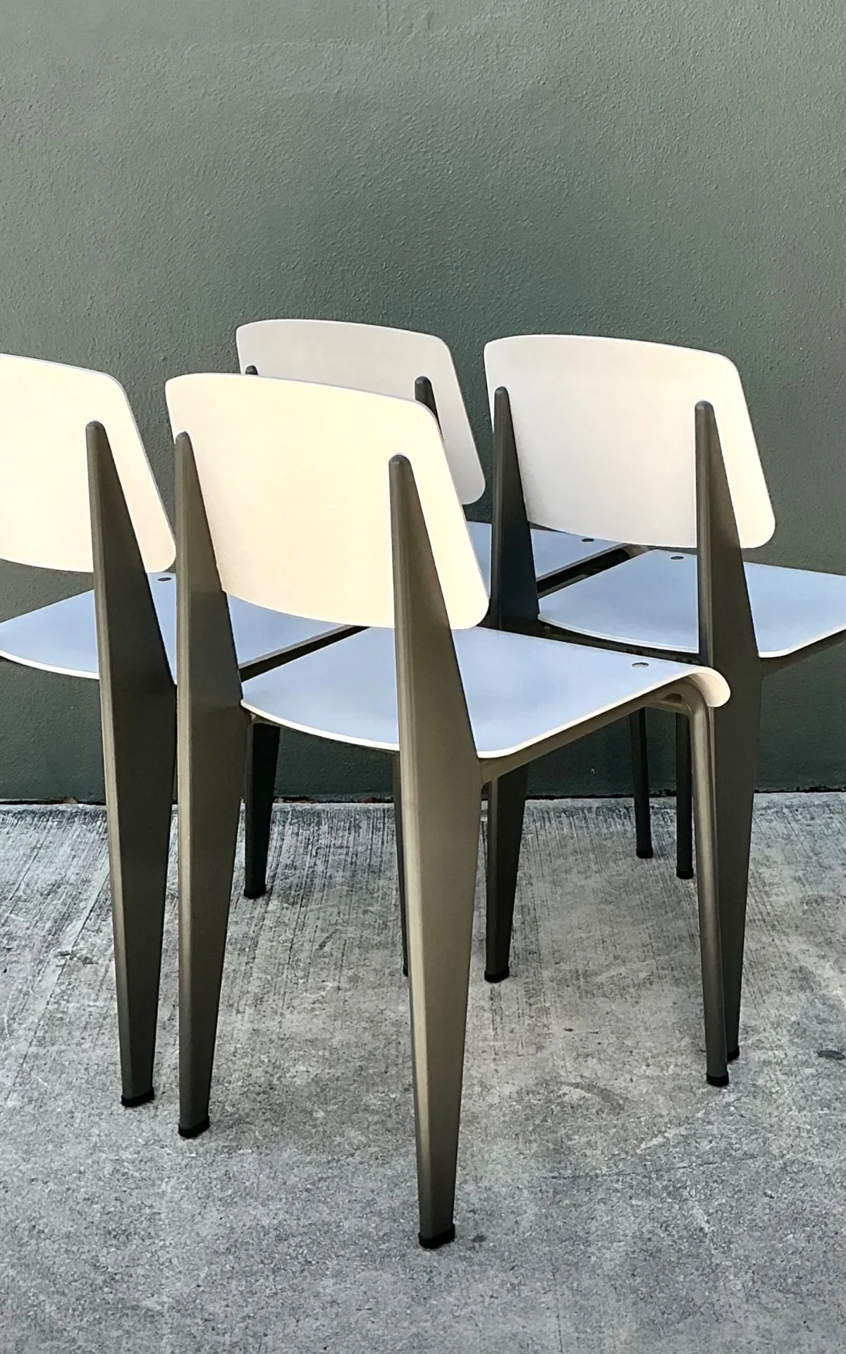 Jean Prouve for Vitra Standard Chairs - Set Of 4 — additional photo 7