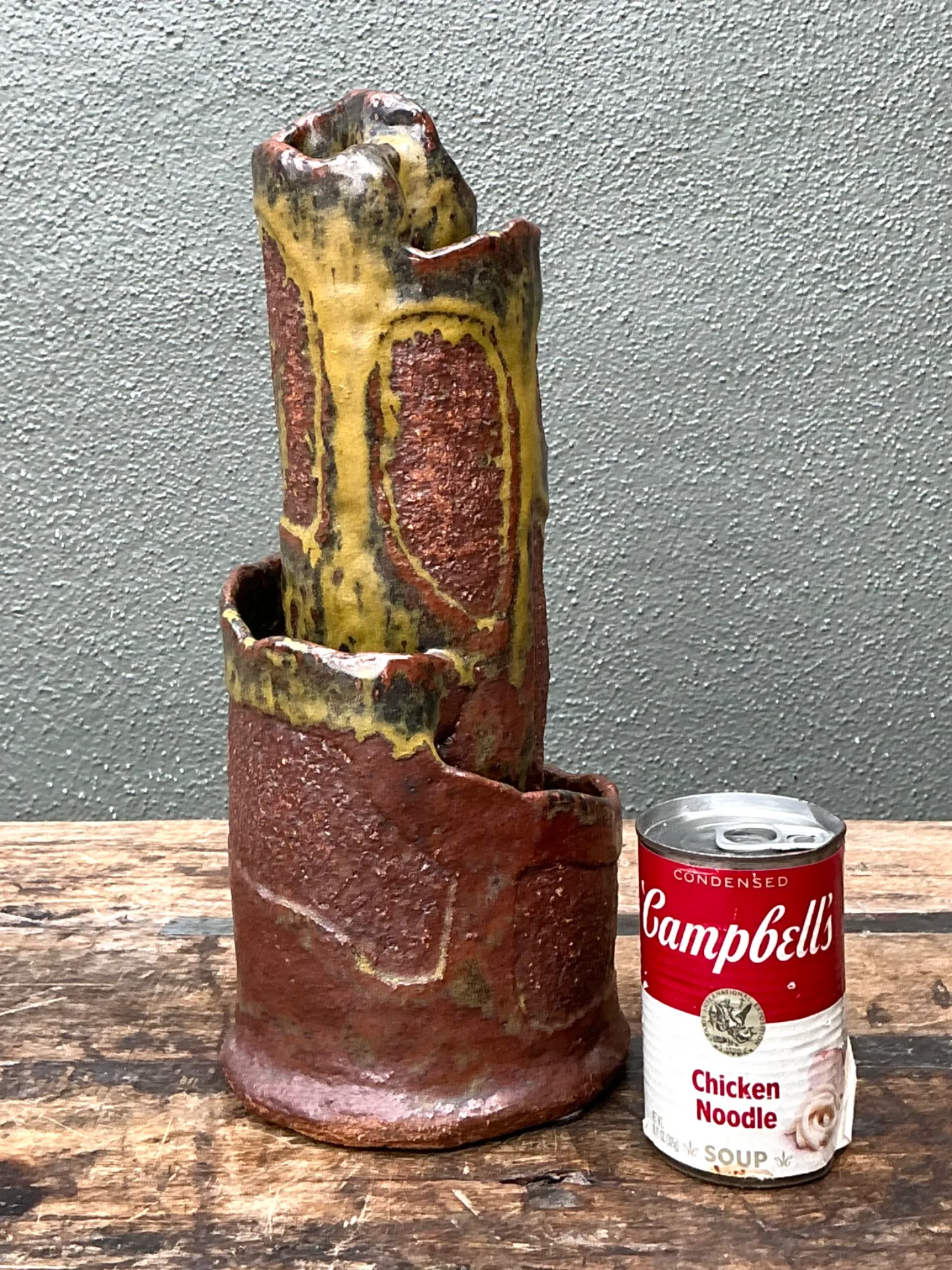 Vintage Abstract Pottery Vase — additional photo 4