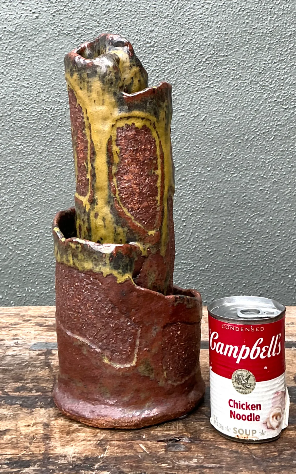 Vintage Abstract Pottery Vase — additional photo 4
