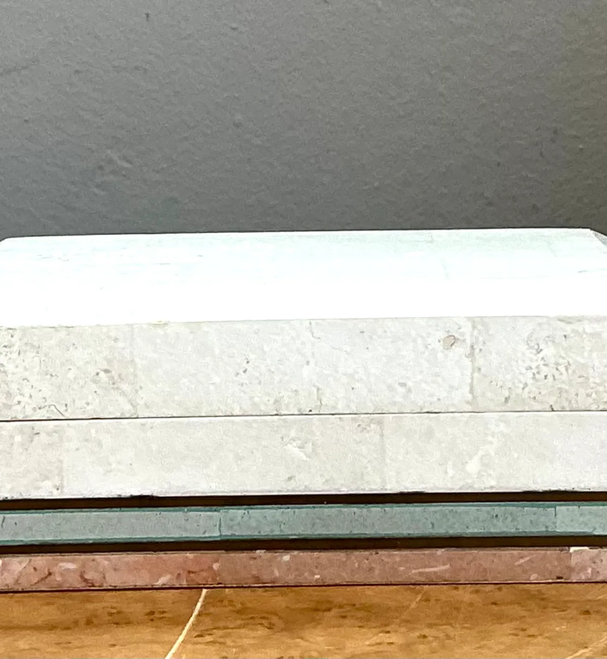 Vintage Multicolor Tessellated Stone Box — additional photo 7