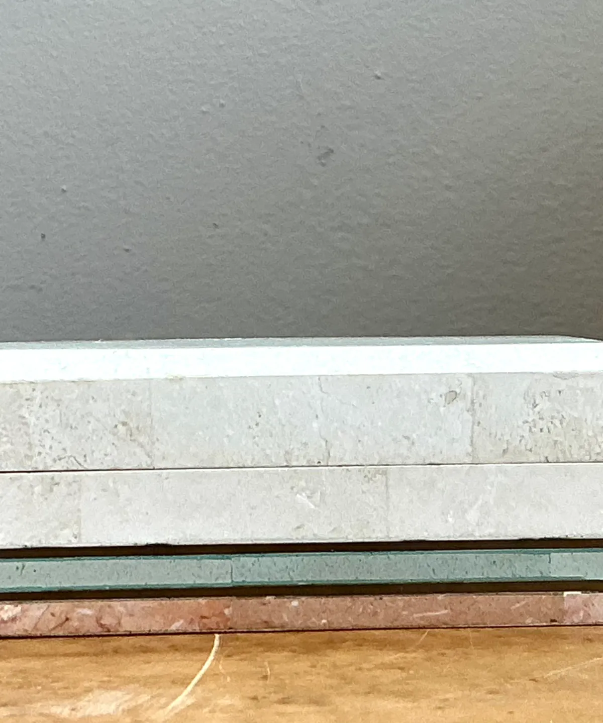Vintage Multicolor Tessellated Stone Box — additional photo 5