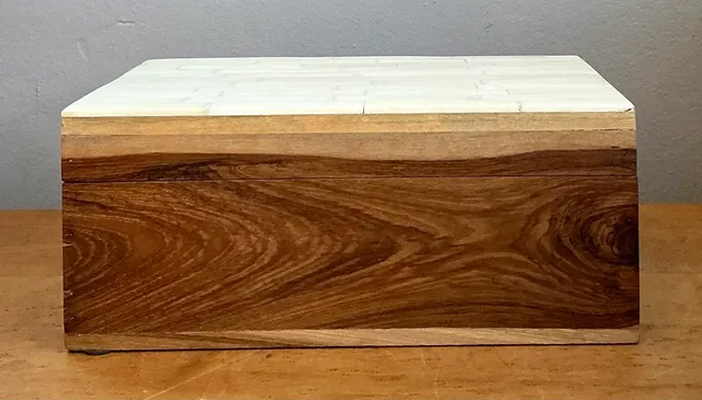 Vintage Wood and Bone Box — additional photo 7
