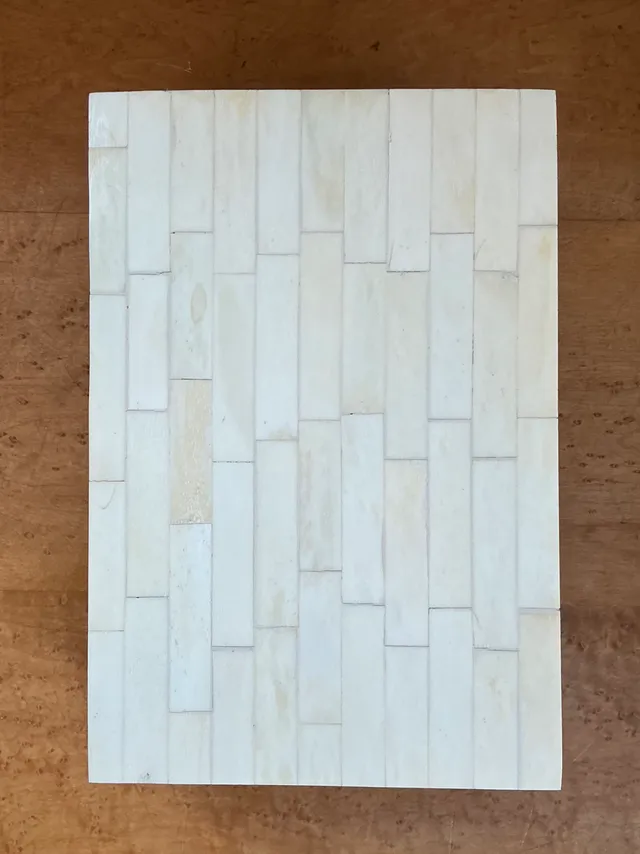 Vintage Wood and Bone Box — additional photo 3
