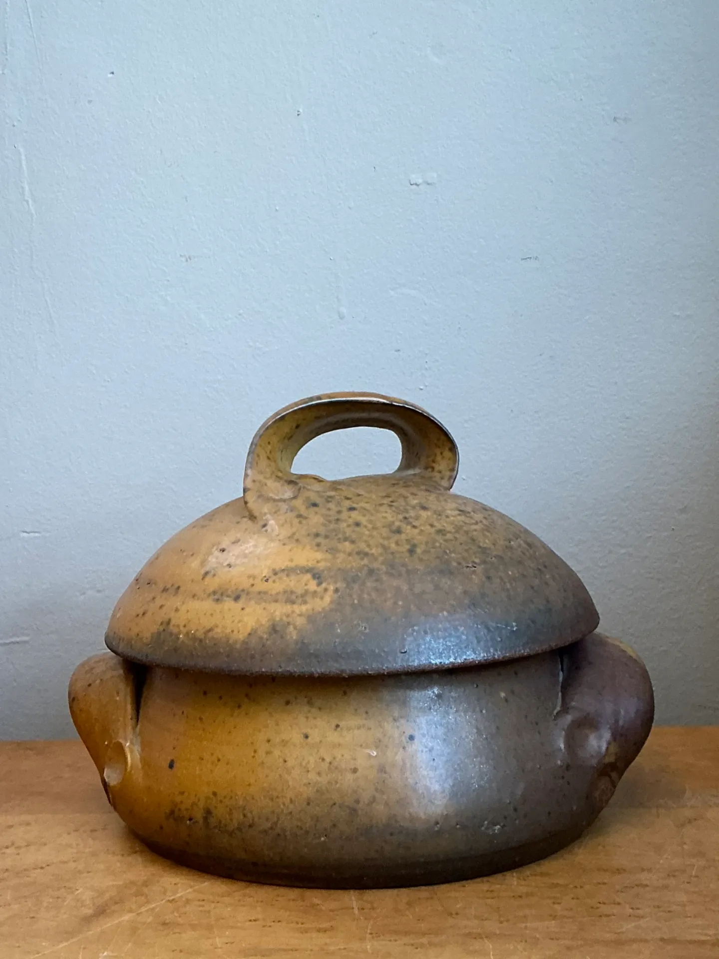Vintage Studio Pottery Lidded Bowl — additional photo 4