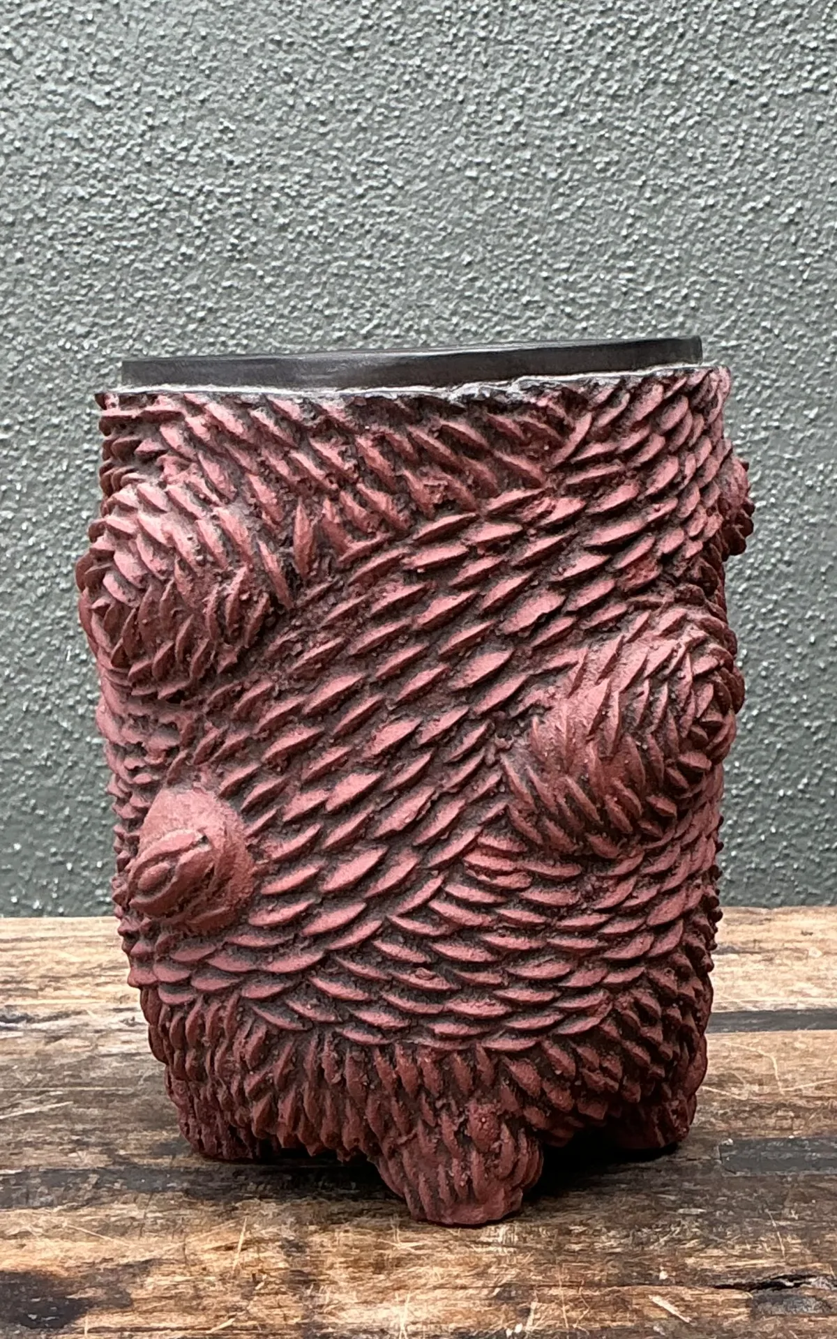 Vintage Sculptural Ceramic Vase — additional photo 7