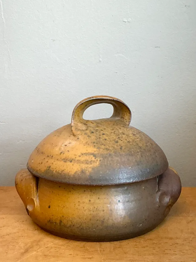 Vintage Studio Pottery Lidded Bowl — additional photo 5