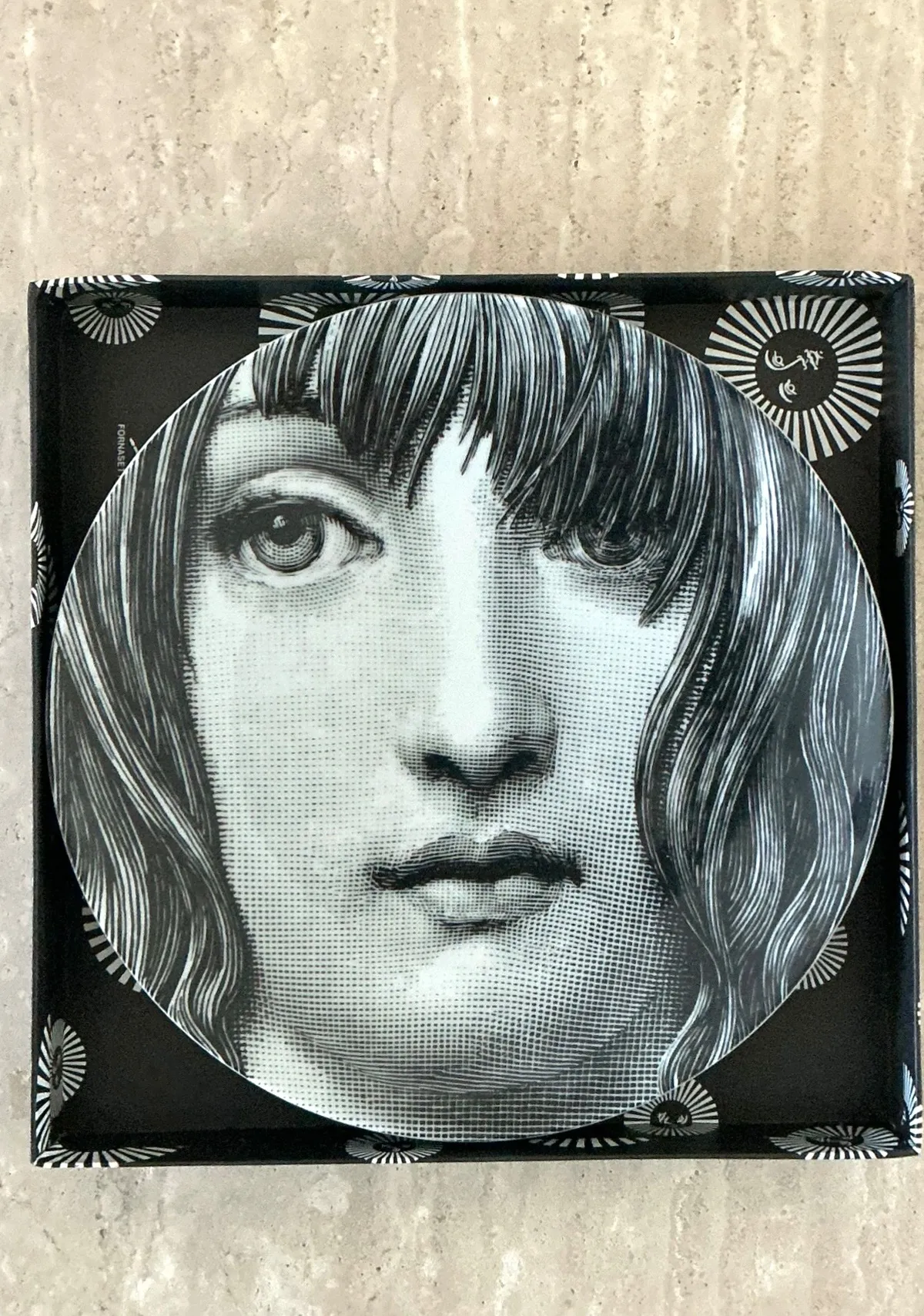 Vintage Fornasetti Tema e Variazioni Plate — additional photo 2